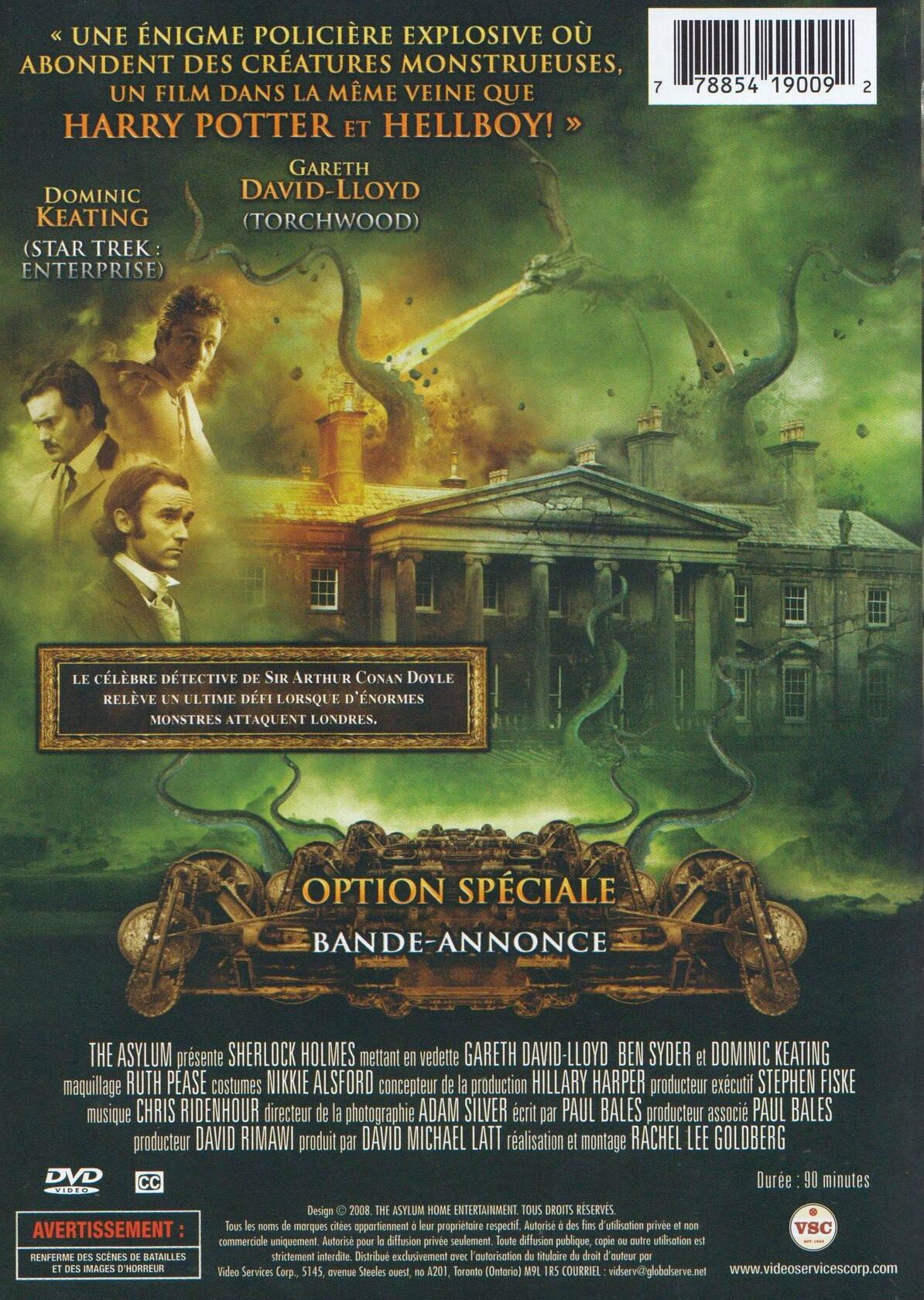 SHERLOCK HOLMES [DVD] - Good