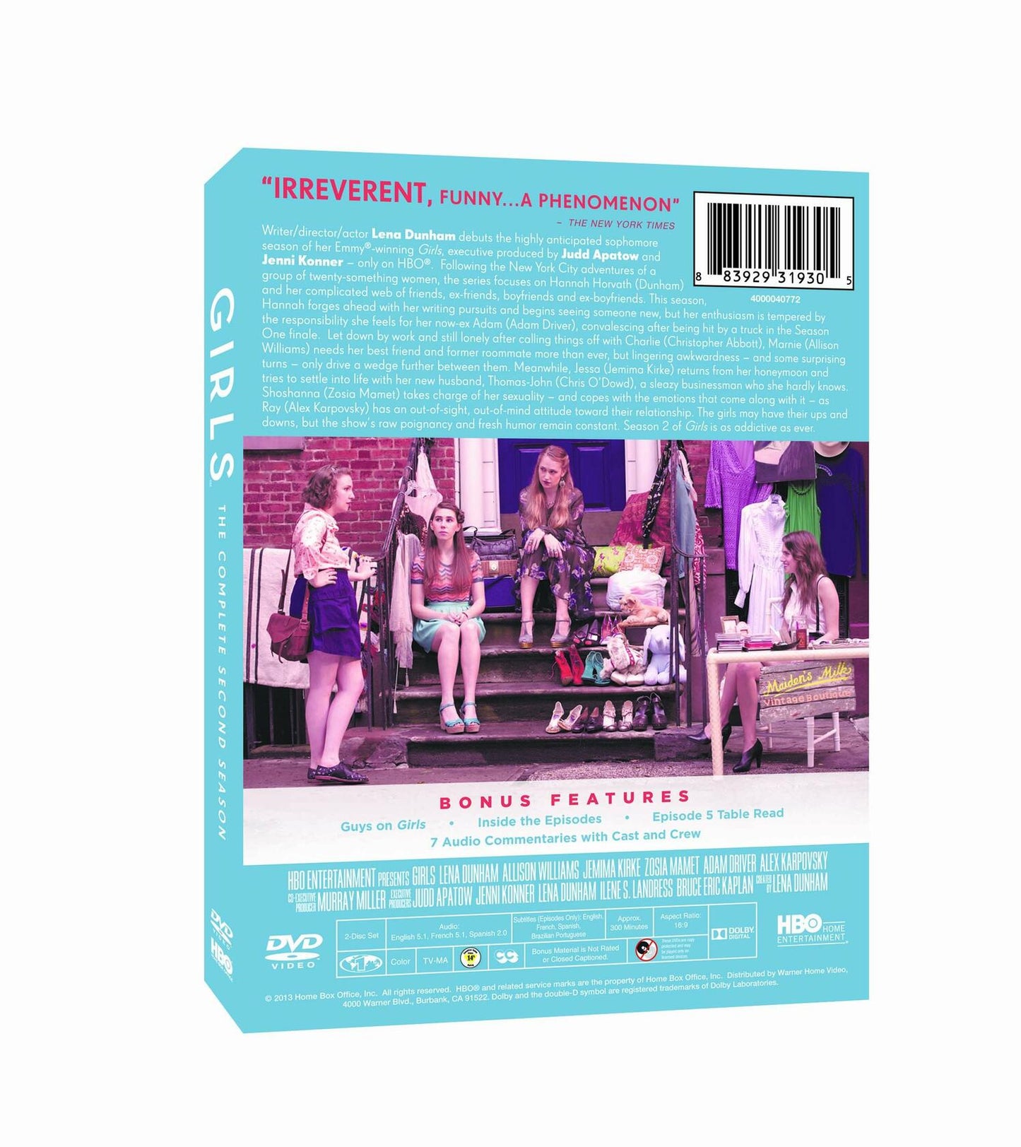 Girls: The Complete Second Season [DVD]