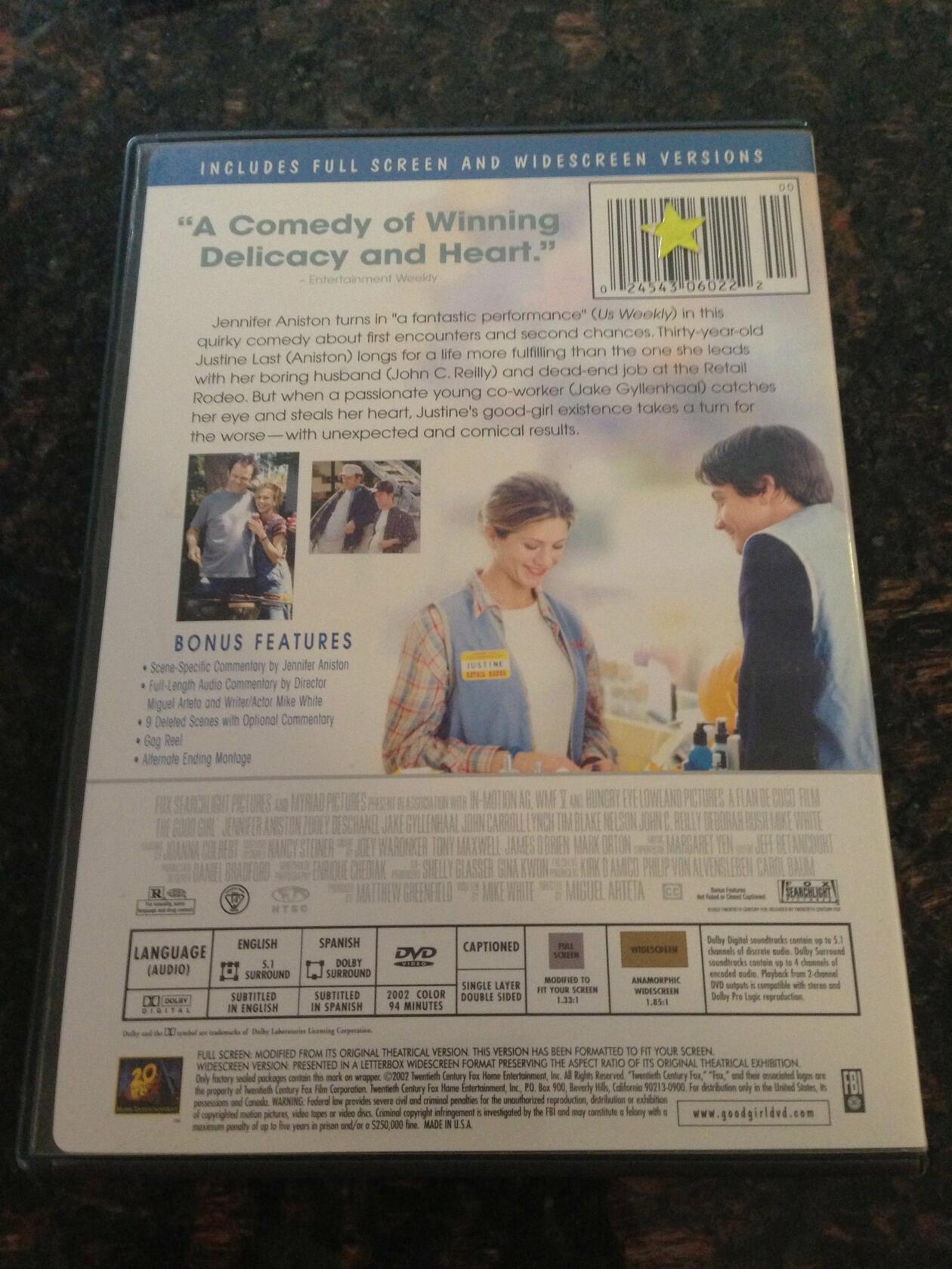 The Good Girl (Widescreen/Full Screen) [DVD]