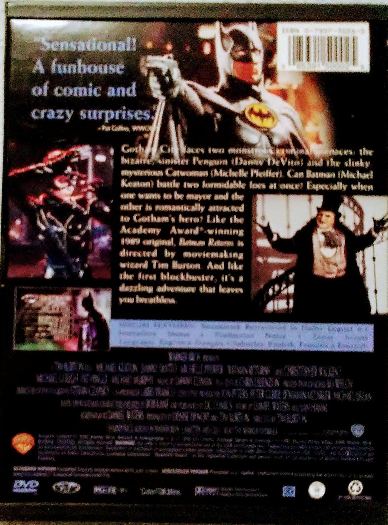 Batman Returns (Widescreen/Full Screen) [DVD] - Good