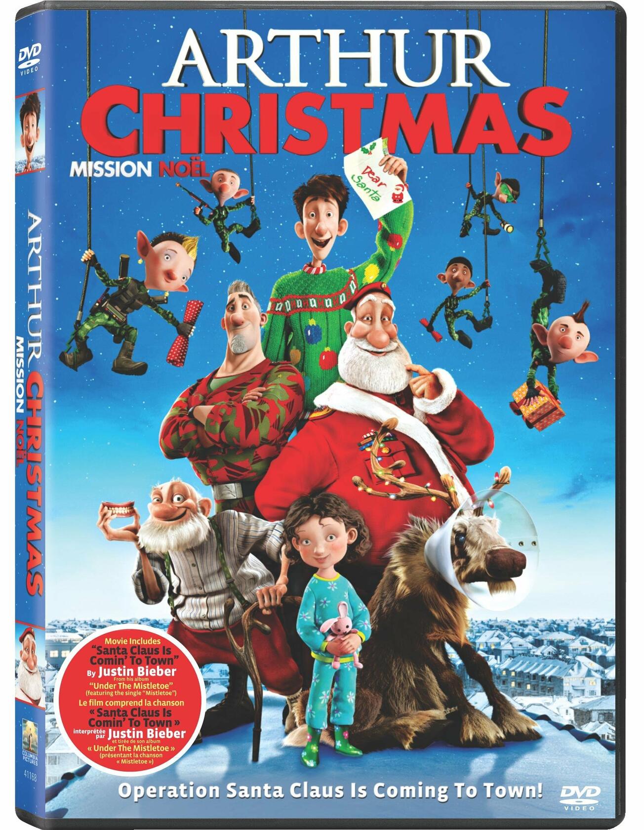 Arthur Christmas Bilingual [DVD] - Good