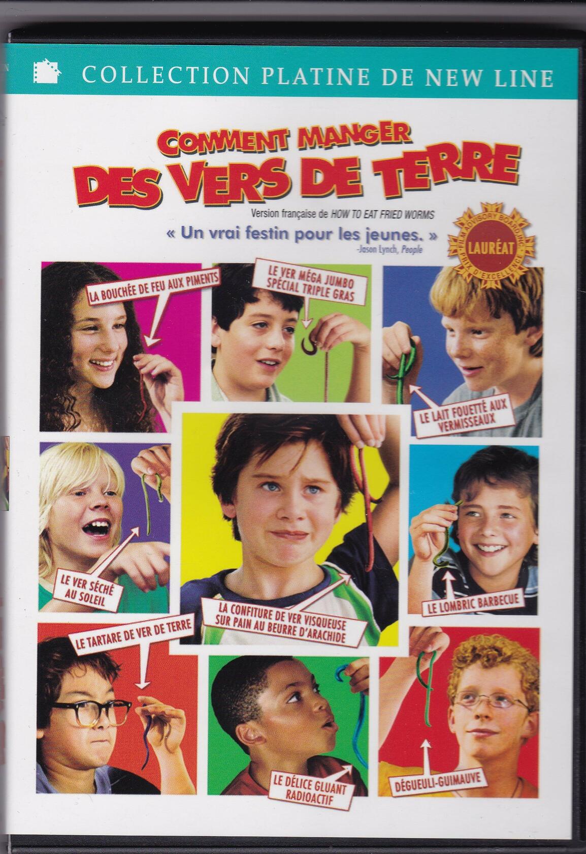 How to Eat Fried Worms / Comment manger des vers de terre (Bilingual) [DVD]