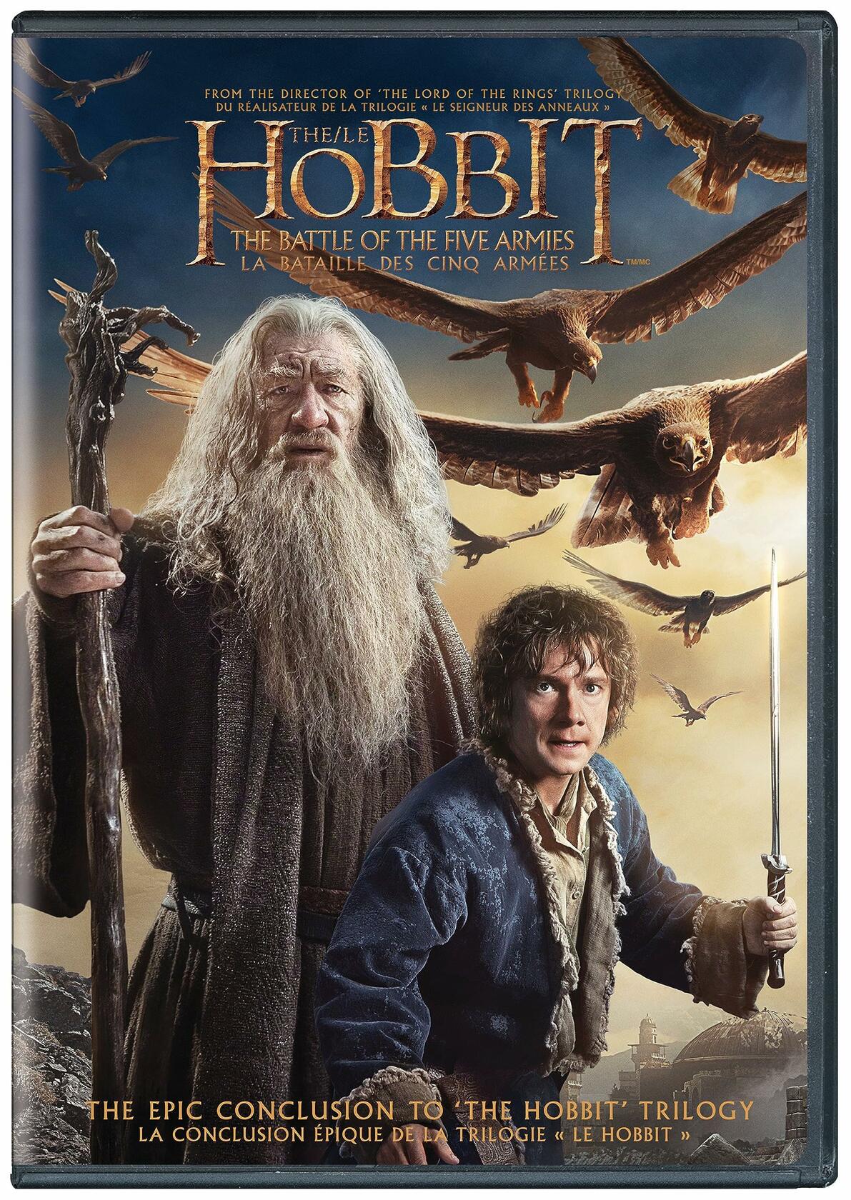 The Hobbit: The Battle of the Five Armies (Bilingual) [DVD]