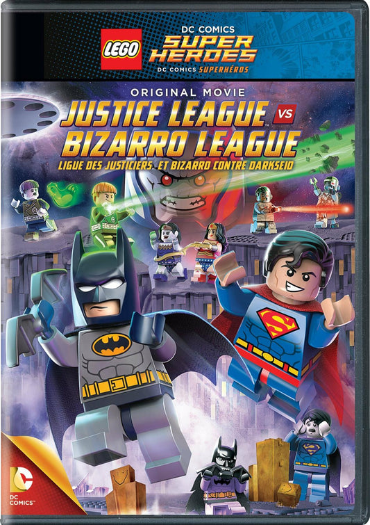 LEGO DC Comics Super Heroes: Justice League vs. Bizarro League with Batzarro Figure (Bilingual) [DVD]