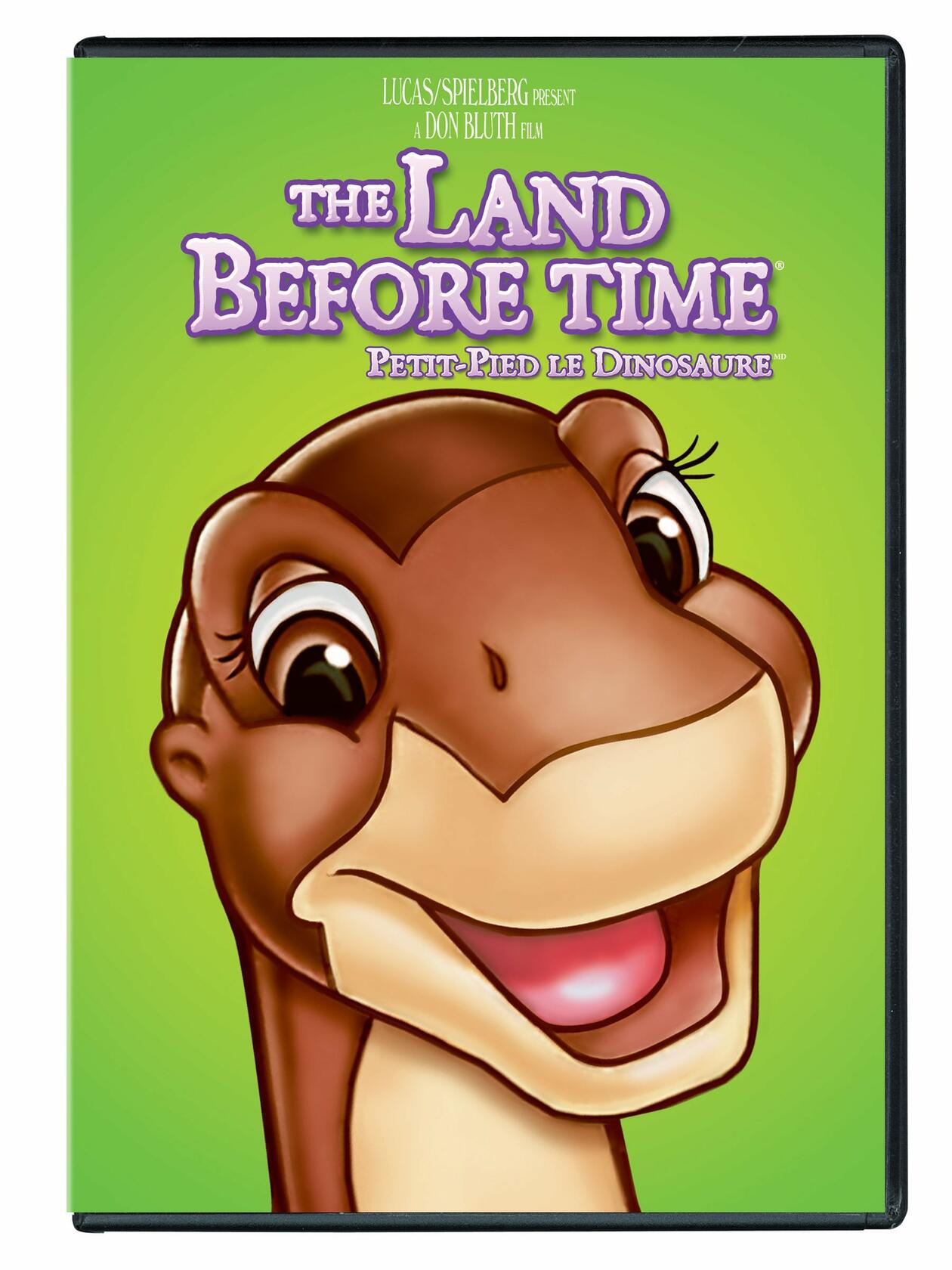 The Land Before Time (Bilingual) (Happy Face Packaging) [DVD] - Good