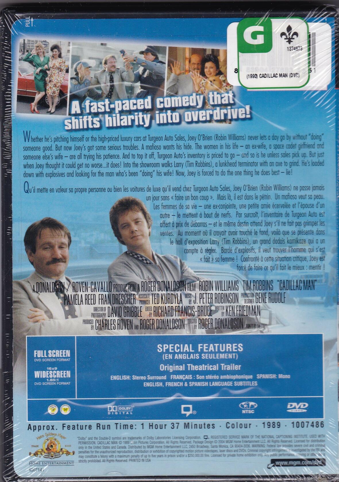 Cadillac Man (Bilingual) [DVD] - Good