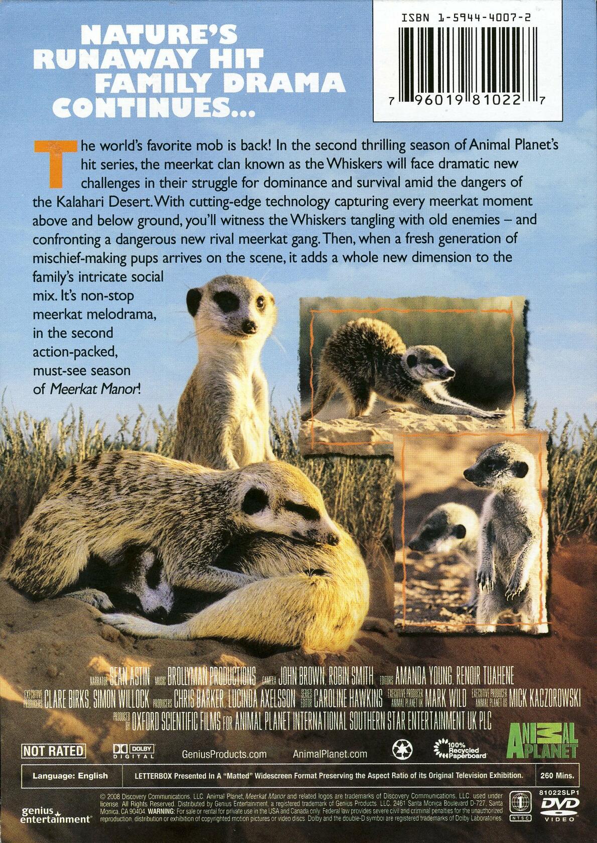 Meerkat Manor, Season 2 [DVD] - Good