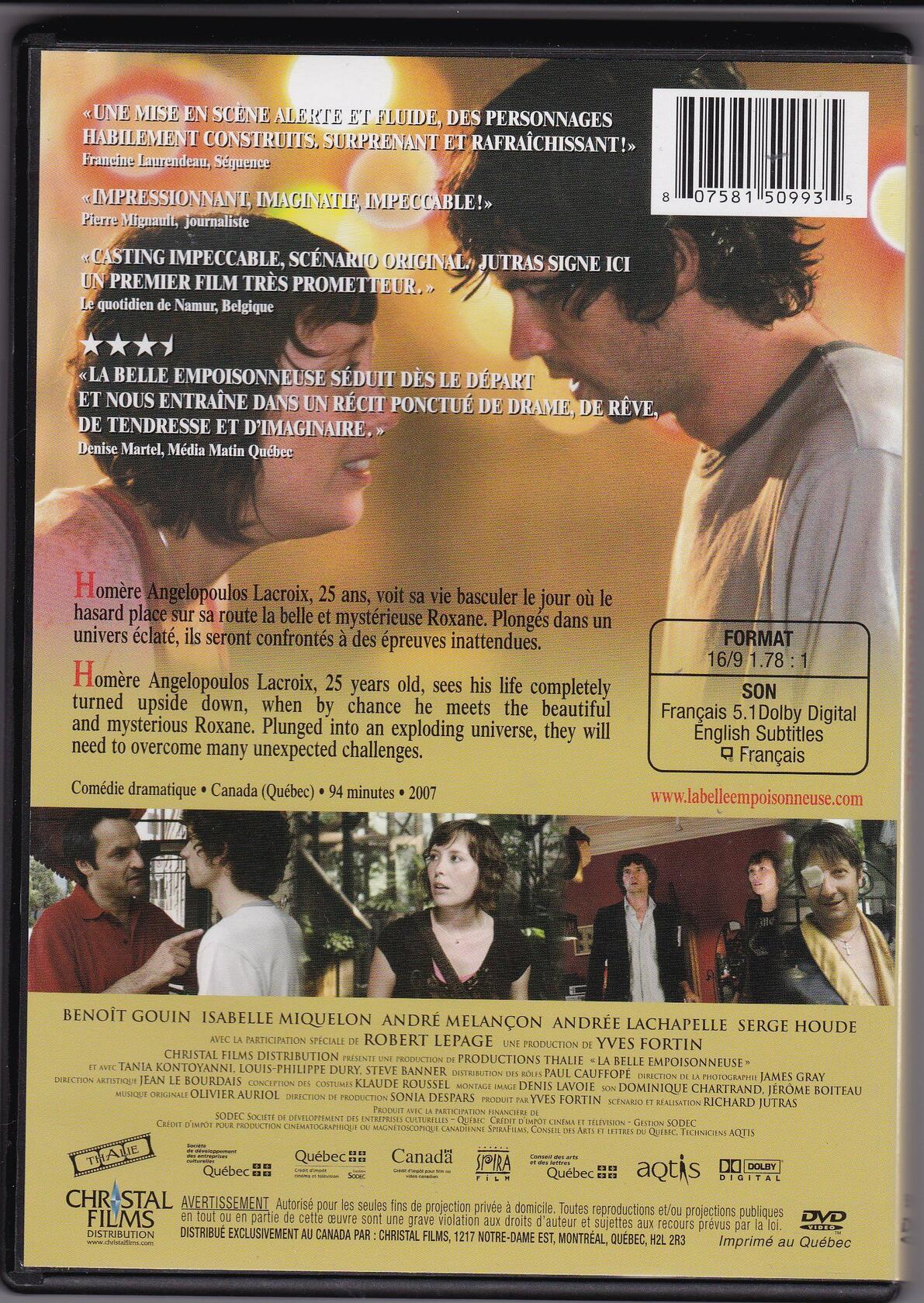 La Belle Empoisonneuse [DVD]