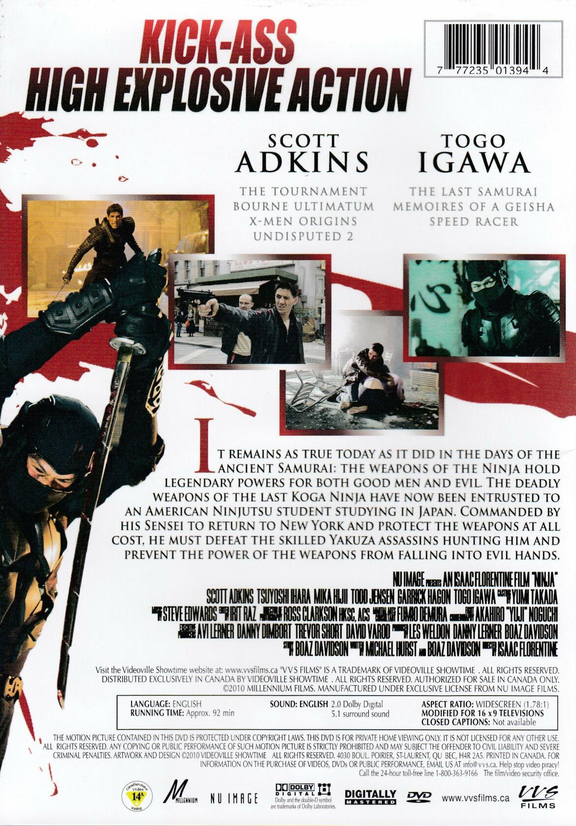 Ninja [DVD] - Good
