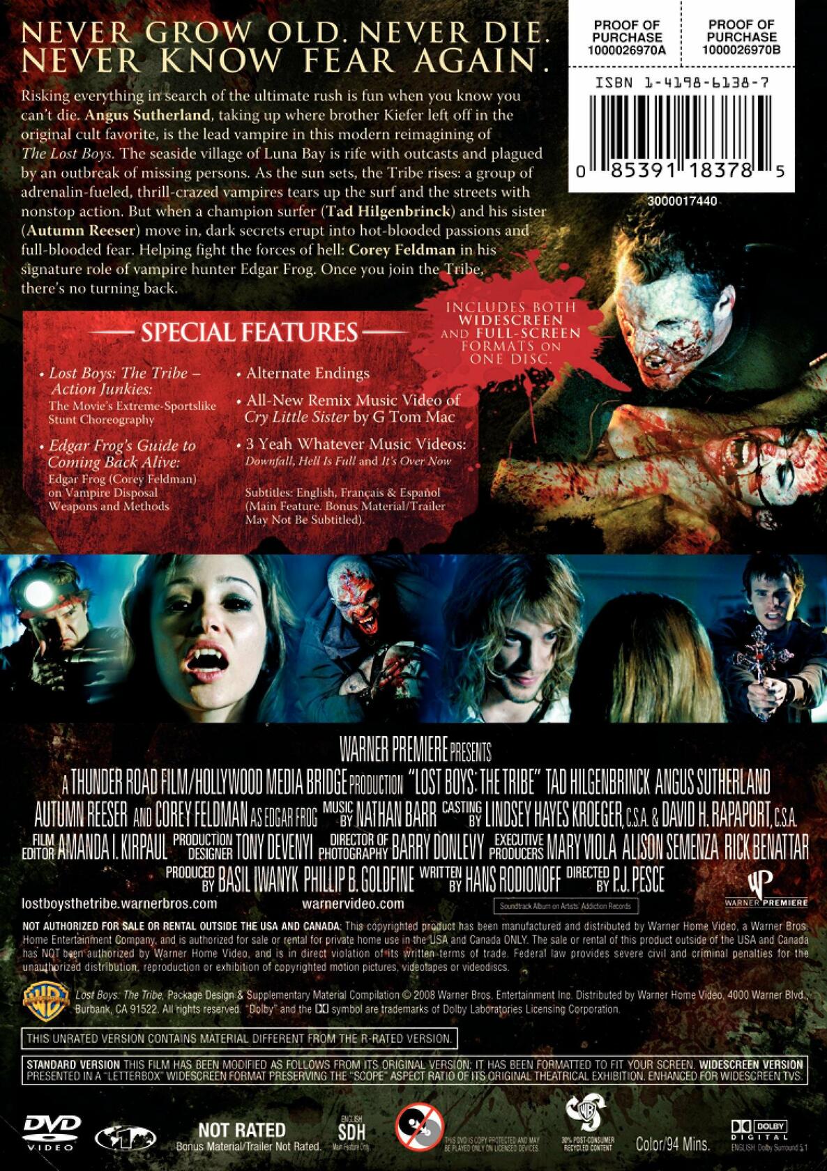 Lost Boys: The Tribe (Uncut) [DVD]
