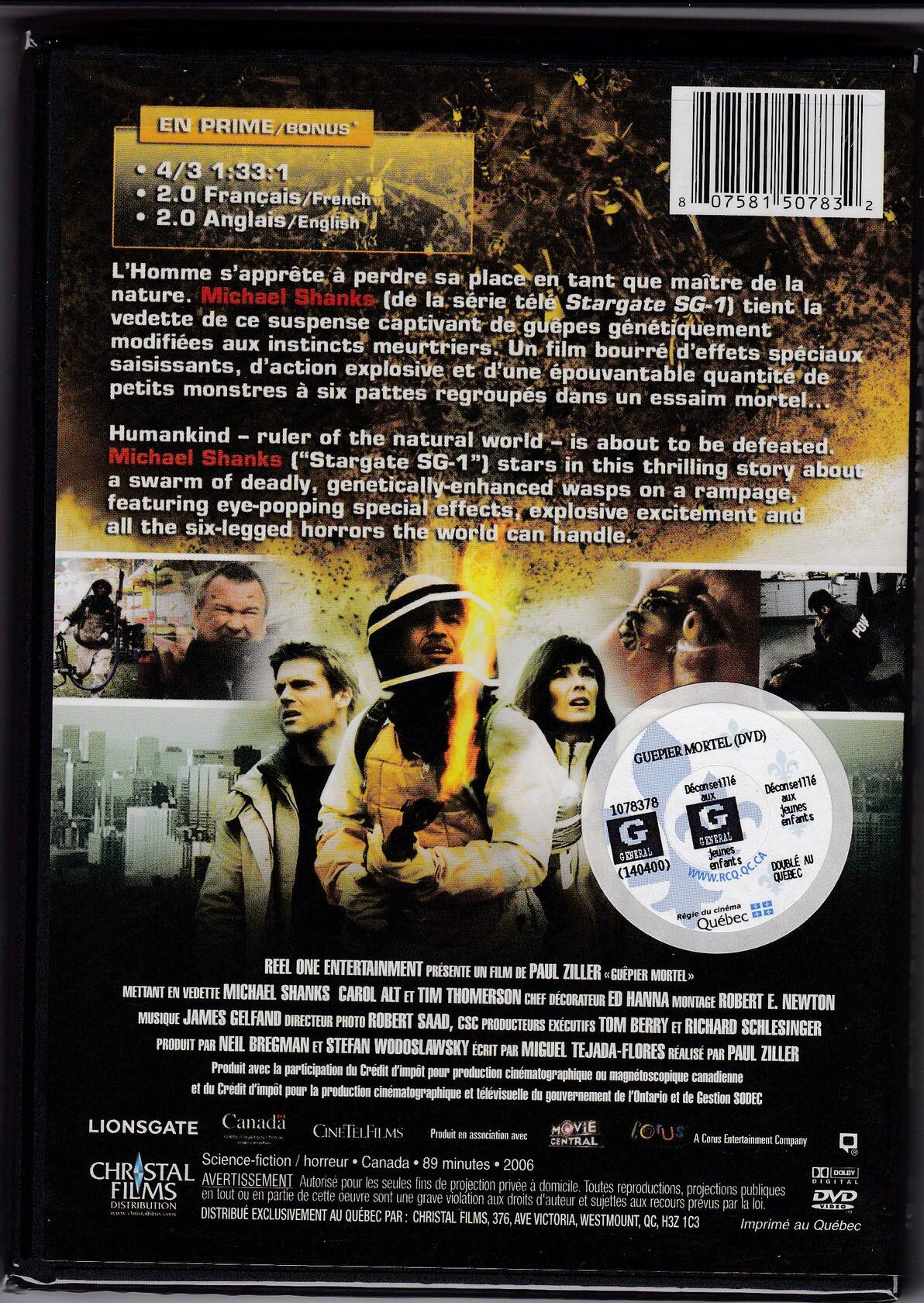 Guepier Mortel [DVD]