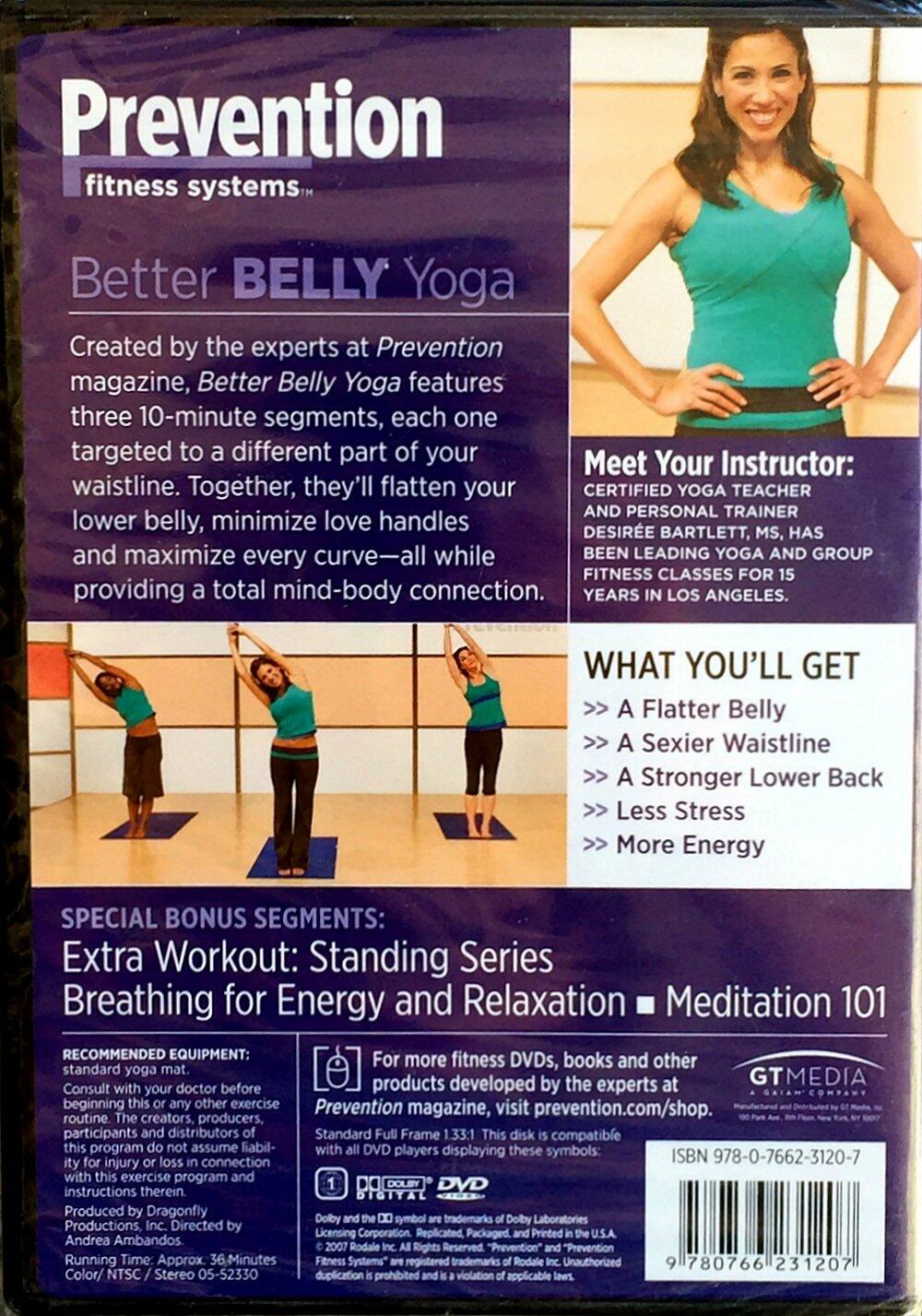 Prevention, Better Belly Yoga [DVD] - Good