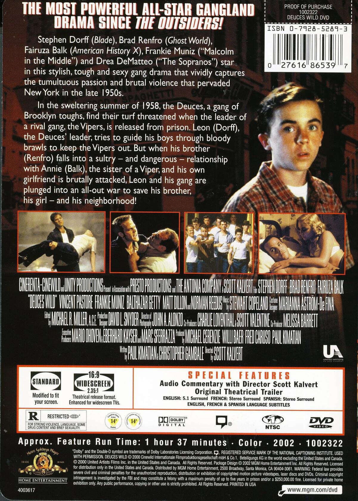 Deuces Wild [Import] [DVD] - Good