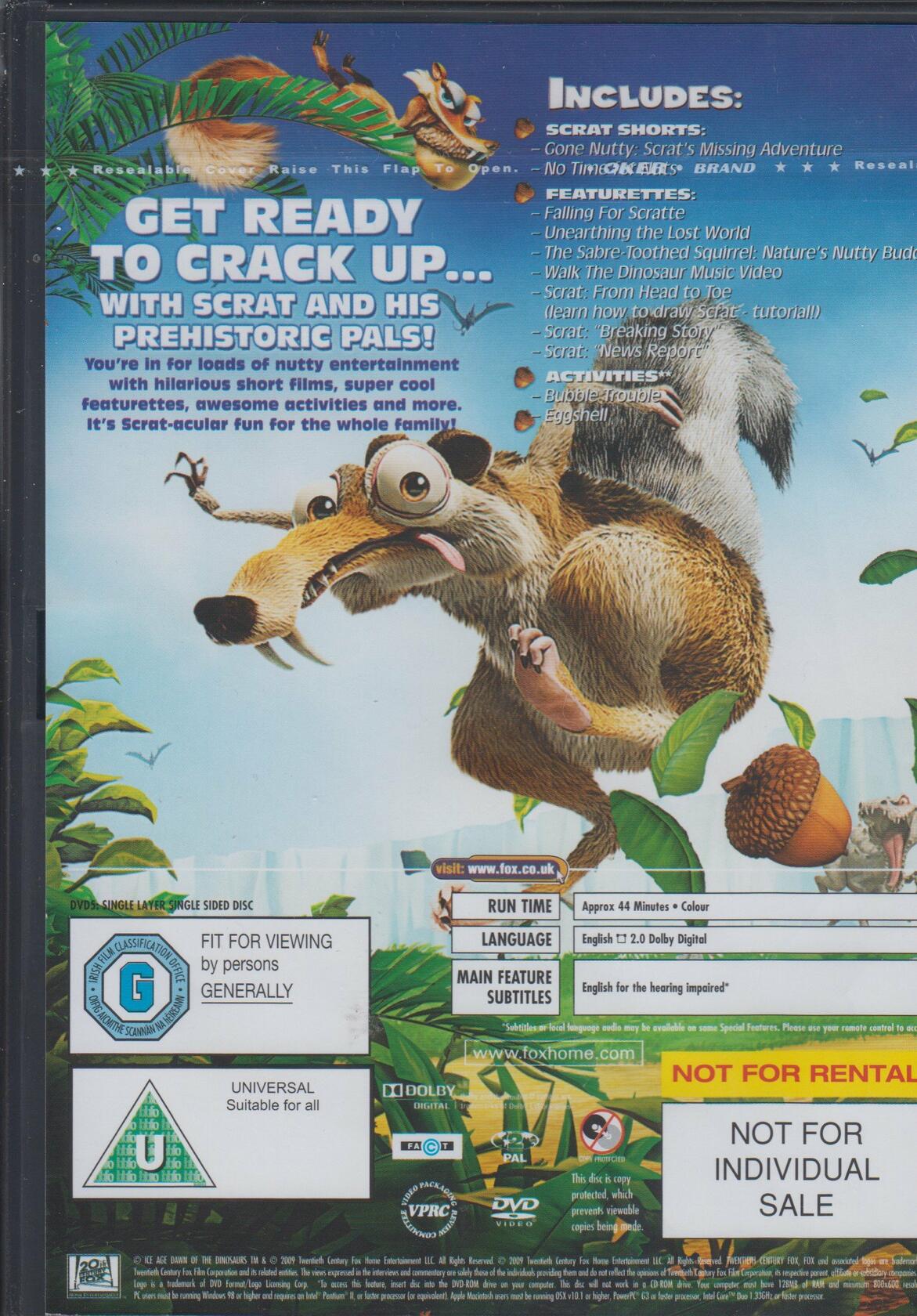 Scrat Pack DVD [DVD]