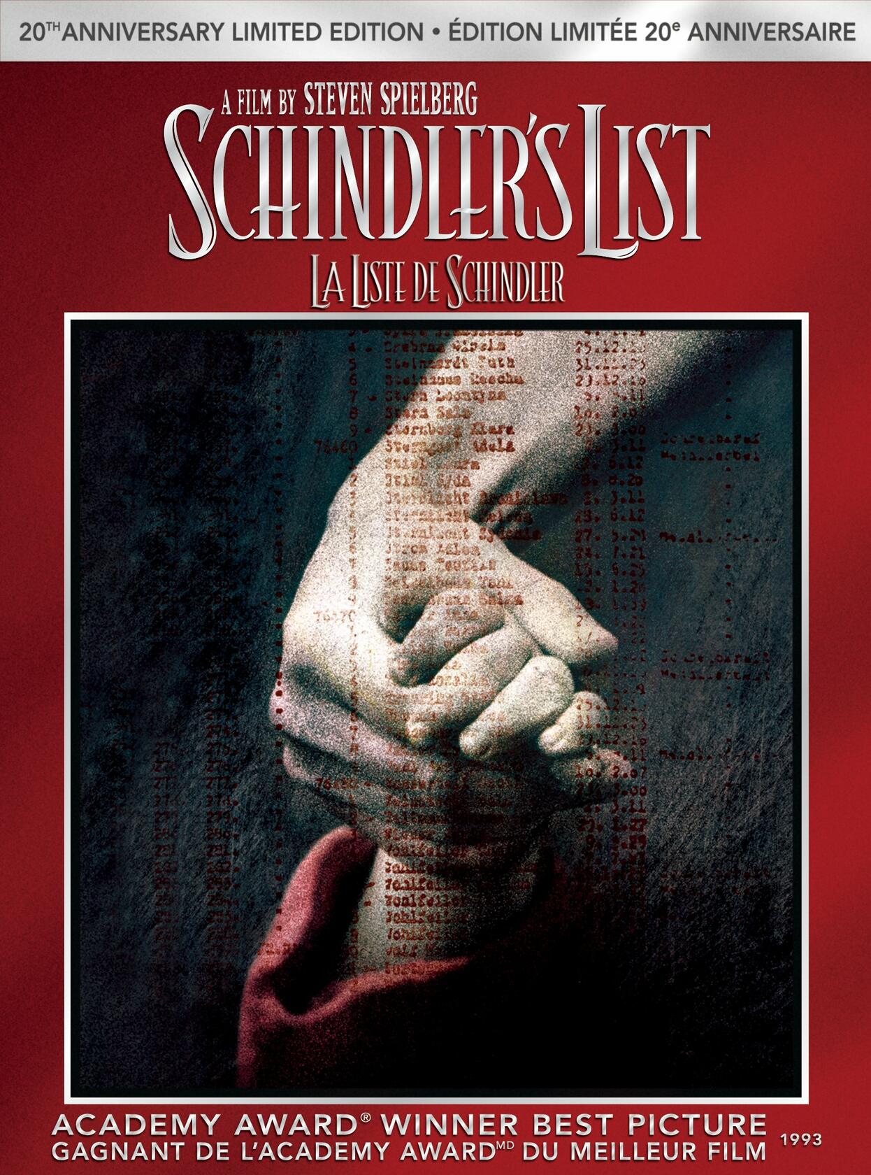 Schindler's List: 20th Anniversary [DVD] - Good