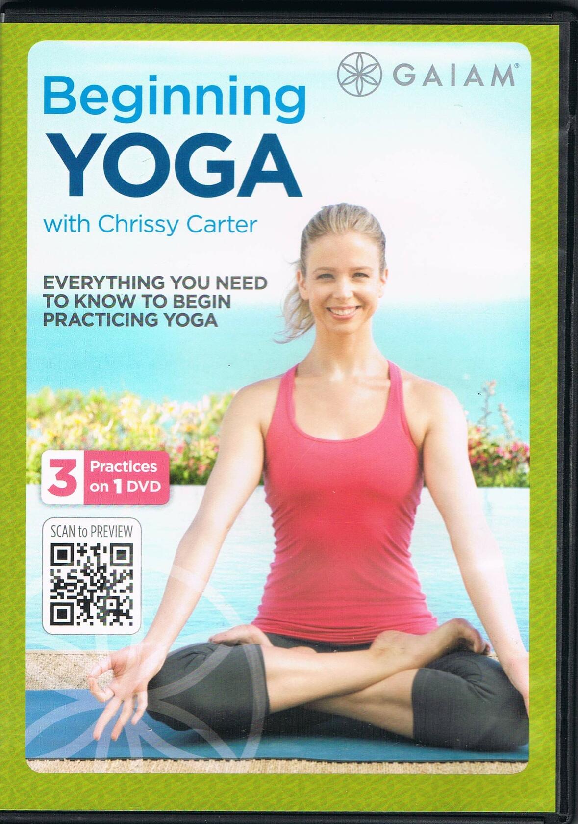 FORMER EXCL: CHRISSY CARTERS BEGINNER YOGA [DVD] - Good