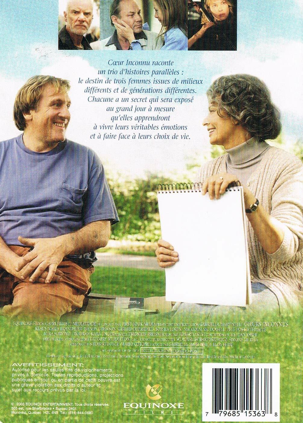 Coeurs Inconnus [DVD]