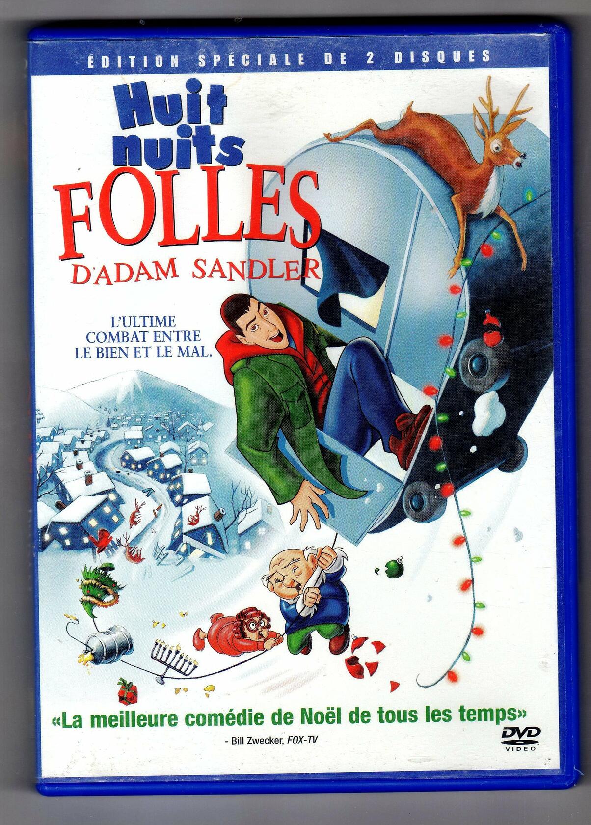 Adam Sandler's Eight Crazy Nights (Special Edition, 2 discs) (Bilingual) [DVD] - Good