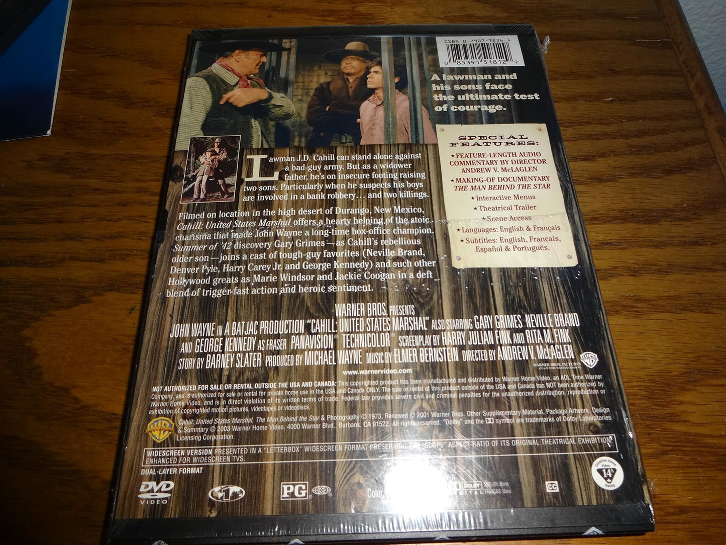 Cahill: United States Marshal (Bilingual) [Import] [DVD]