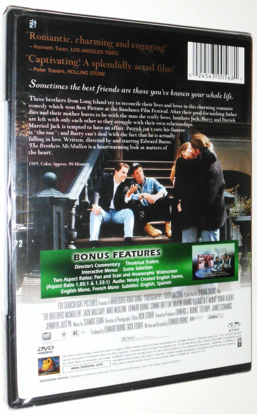 The Brothers McMullen [DVD] - Good