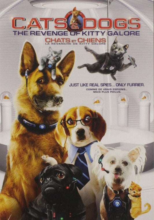 Cats & Dogs: Revenge of Kitty Galore / Chats et Chiens: La revanche de Kitty Galore (Bilingual) [DVD] - Good