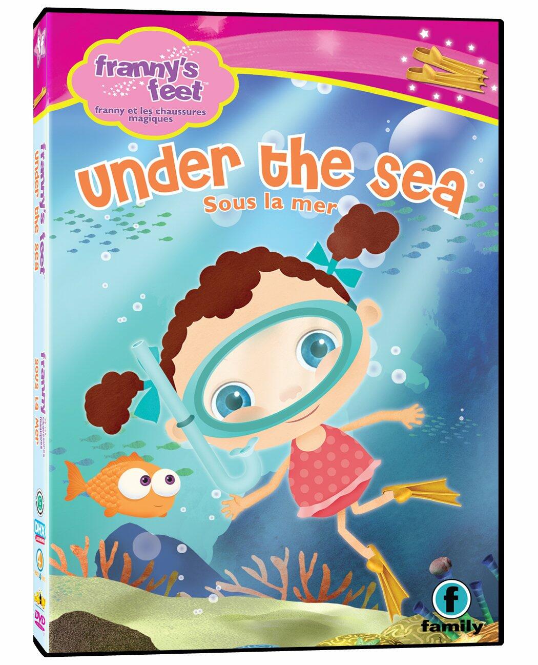 Franny's Feet Under The Sea/Franny et les Chaussures Magiques Sous la mer [DVD] - Good