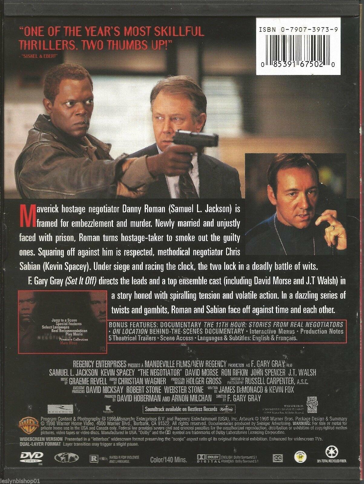The Negotiator (Widescreen) [DVD] - Good