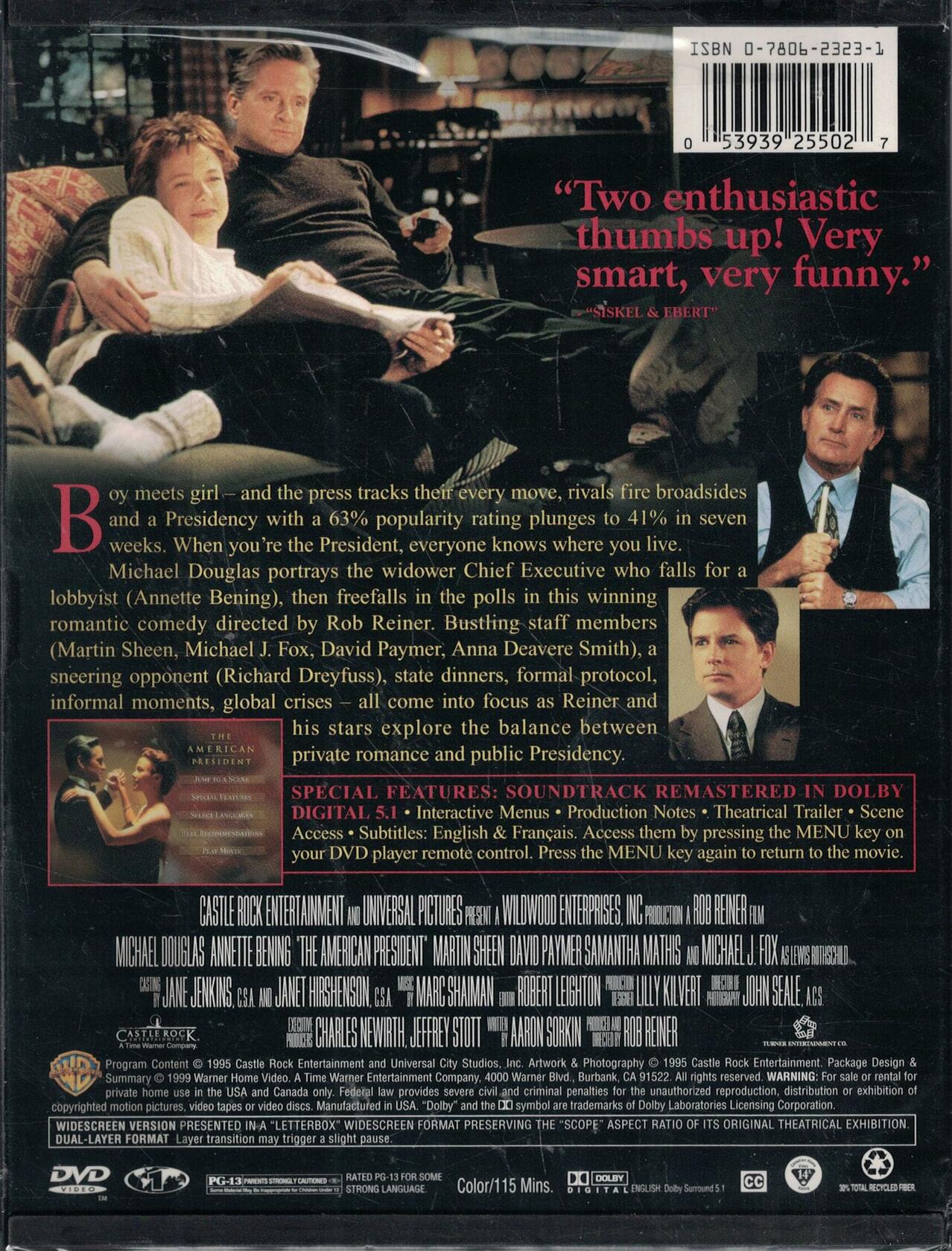 The American President [DVD]