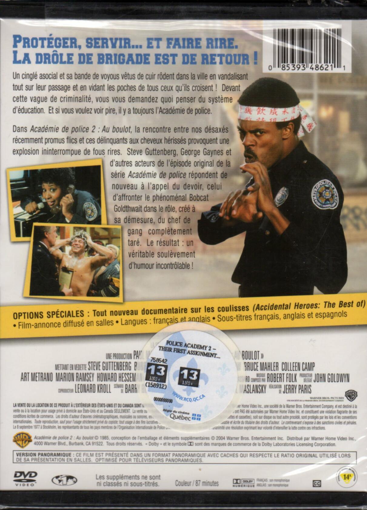 Police Academy 2:The First Assignment (W [DVD]