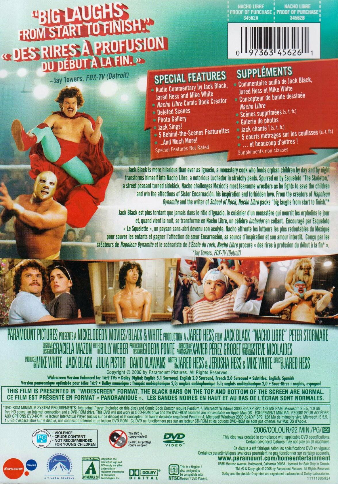 Nacho Libre (Widescreen Special Collector's Edition) [DVD]