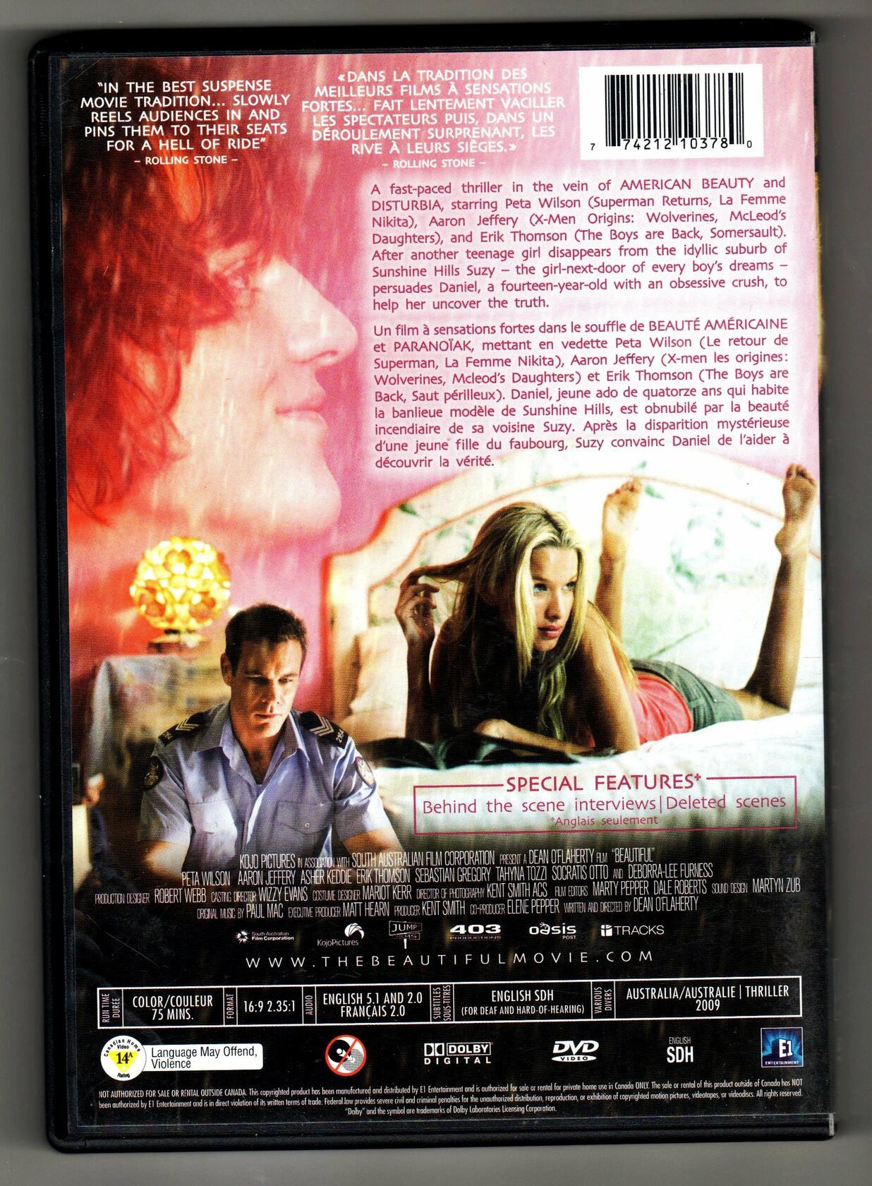 Beautiful (Bilingual) [DVD] - Good