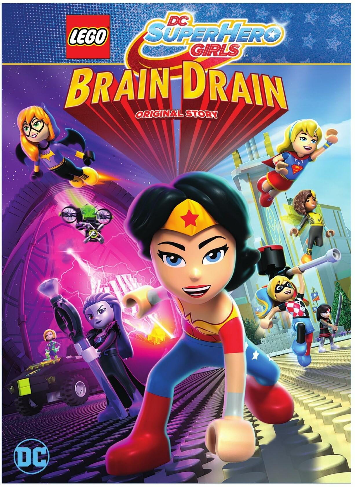 LEGO DC Super Hero Girls: Brain Drain [DVD] - Good