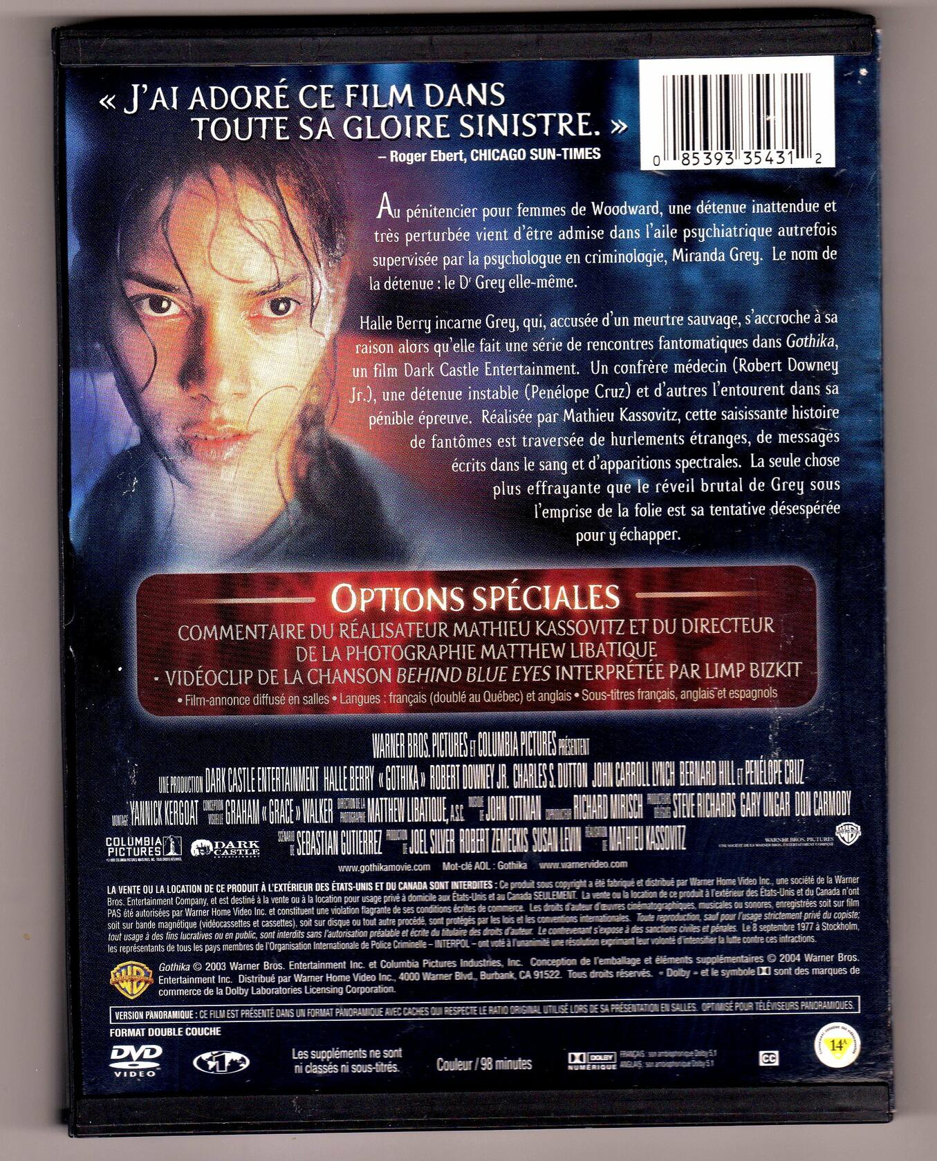 Gothika (WS) (FRENCH) (DVD) [DVD]