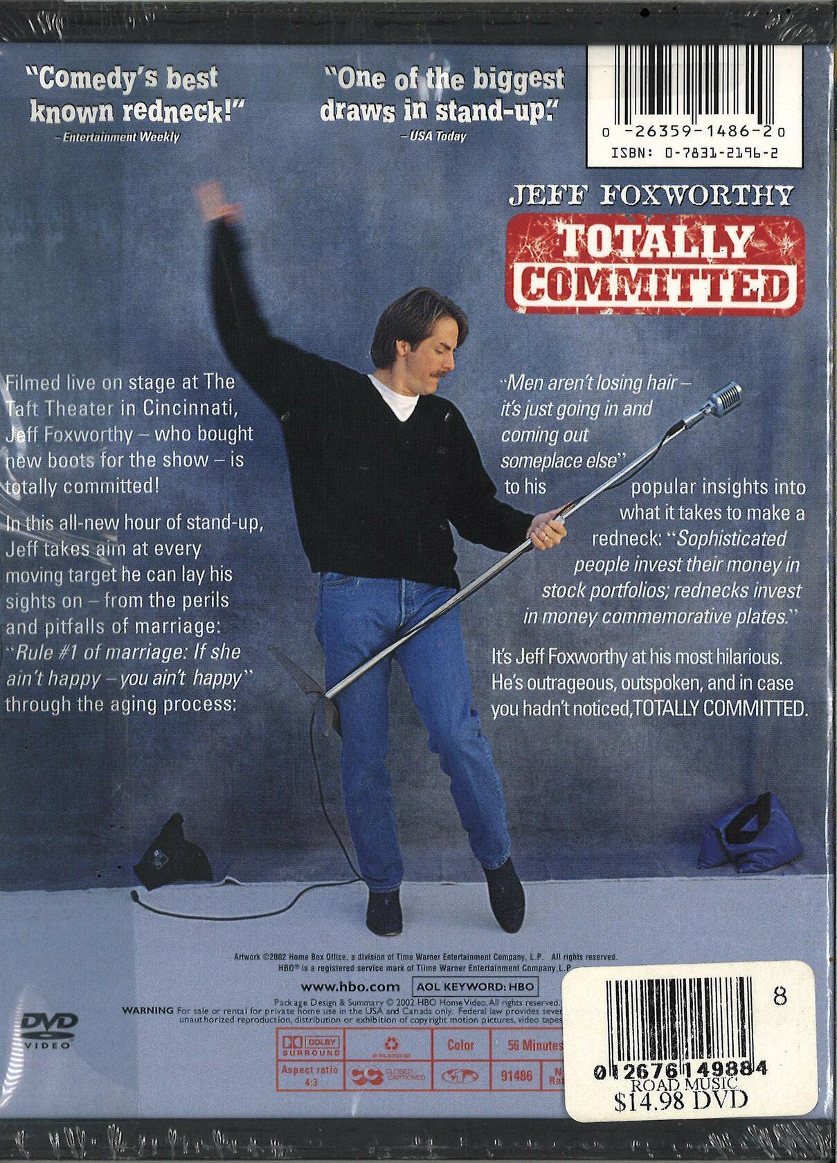 Jeff Foxworthy: Totally Committed [DVD] - Good