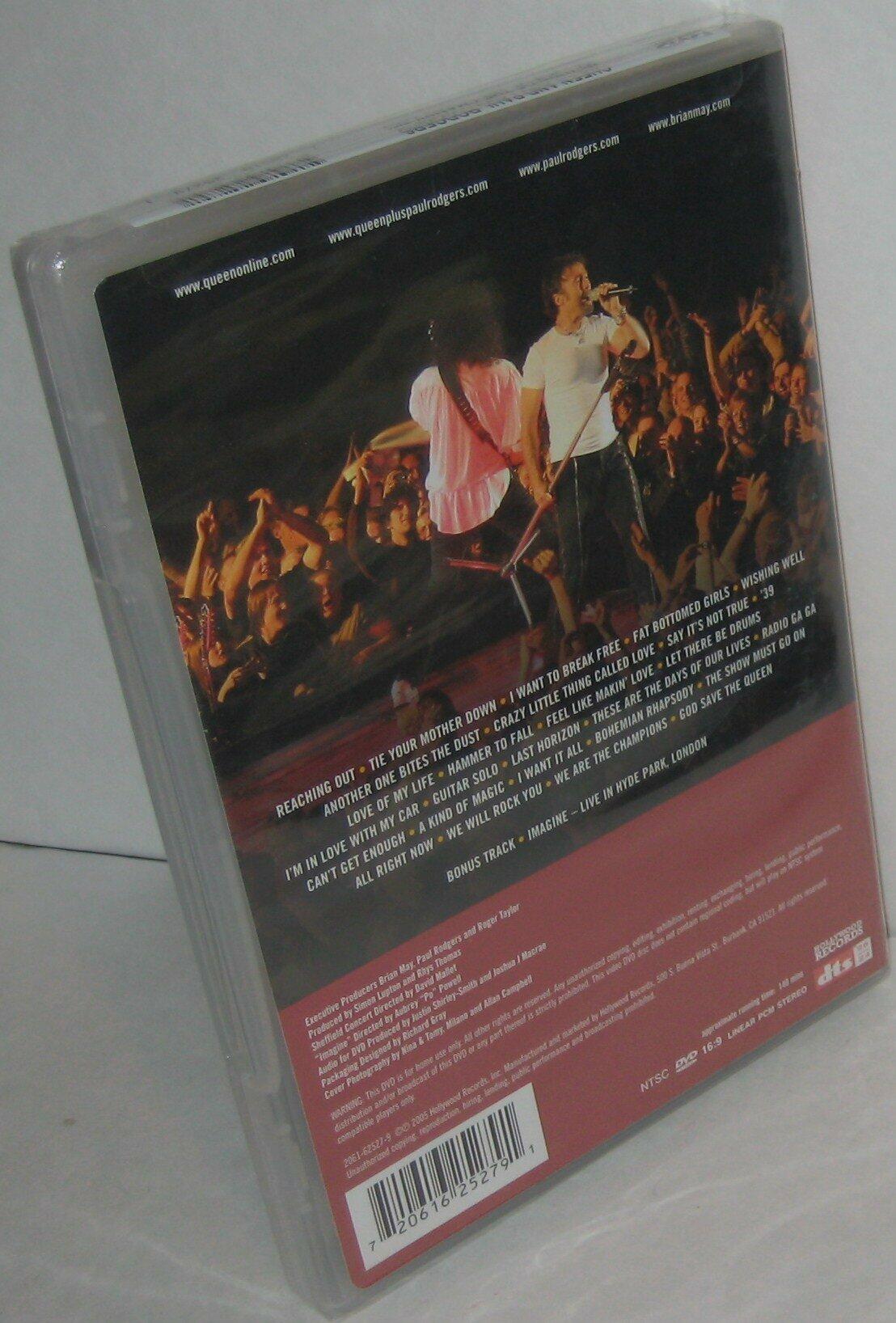 Queen & Paul Rodgers: Return Of The Champions (Live In Sheffield) [Import] [DVD] - Good