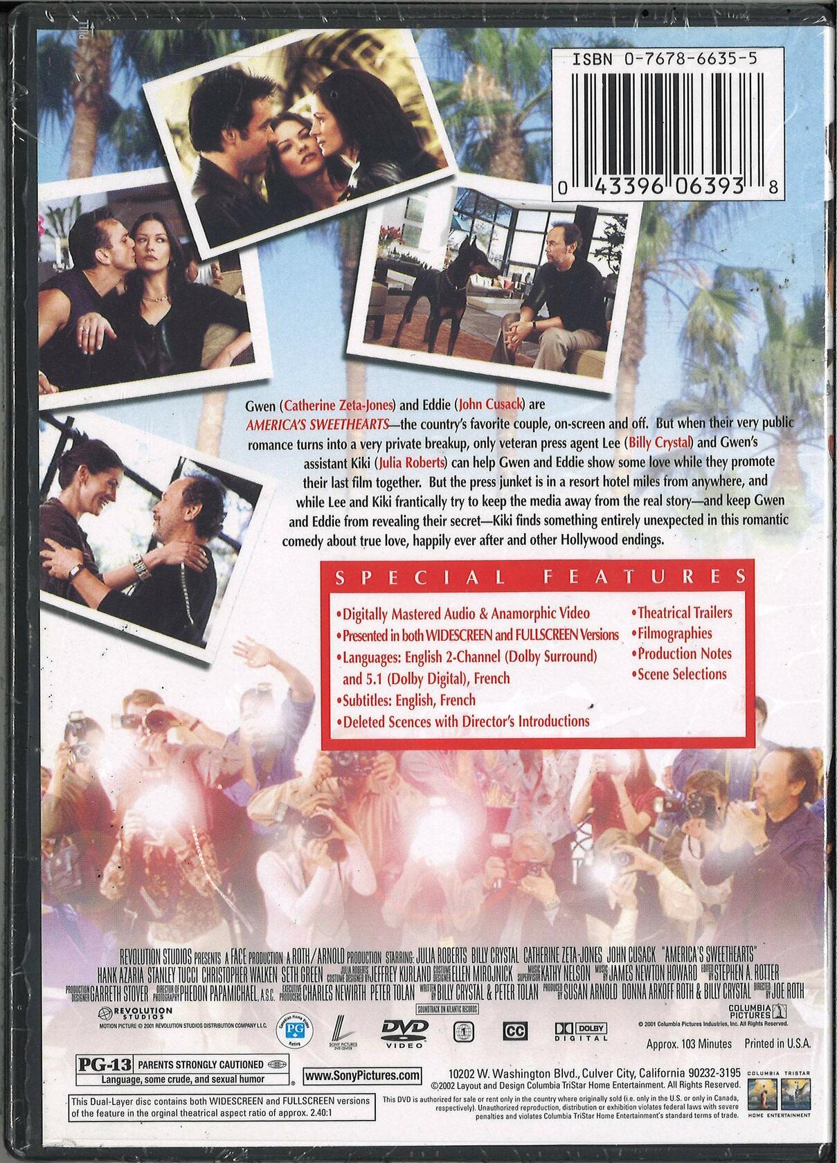 America's Sweethearts (Bilingual) [DVD] - Good