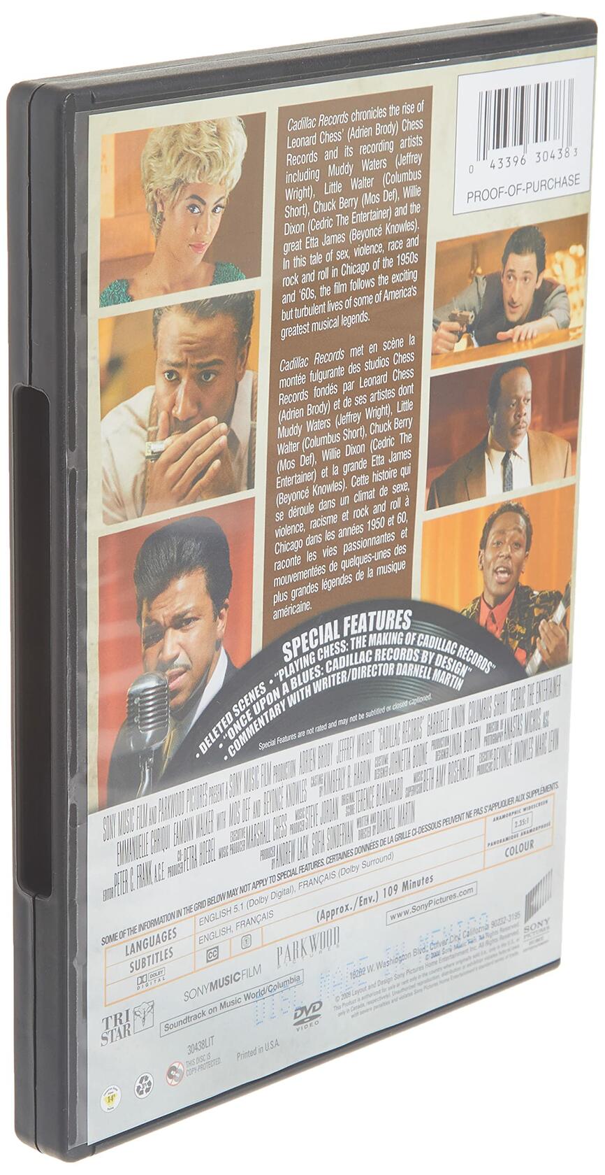 Cadillac Records Bilingual [DVD] - Good