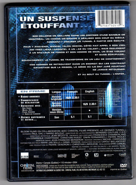 Dernier Tunnel, Le (2004) [DVD] - Good