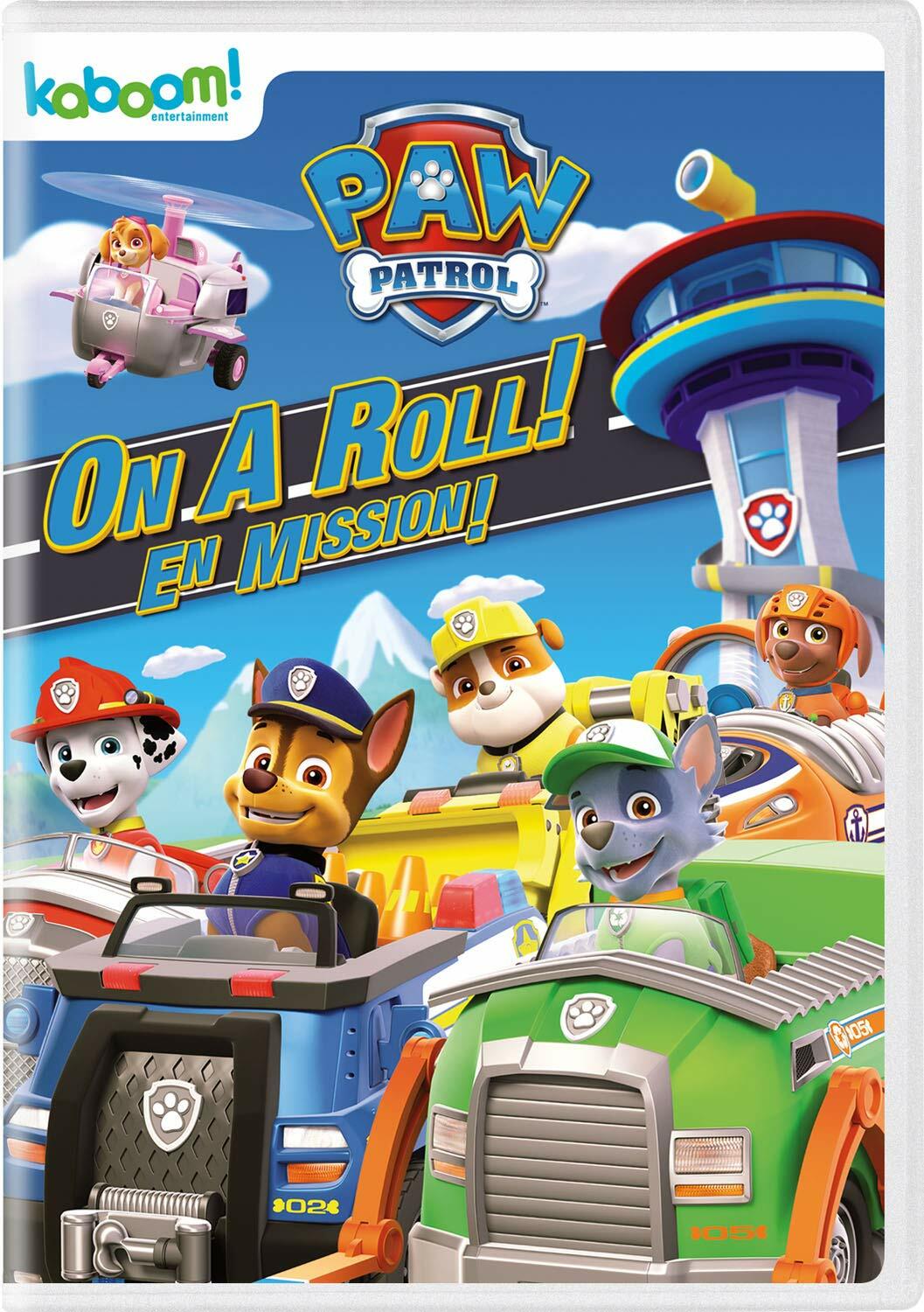 Paw Patrol: On A Roll! (Bilingual) [DVD] - Good
