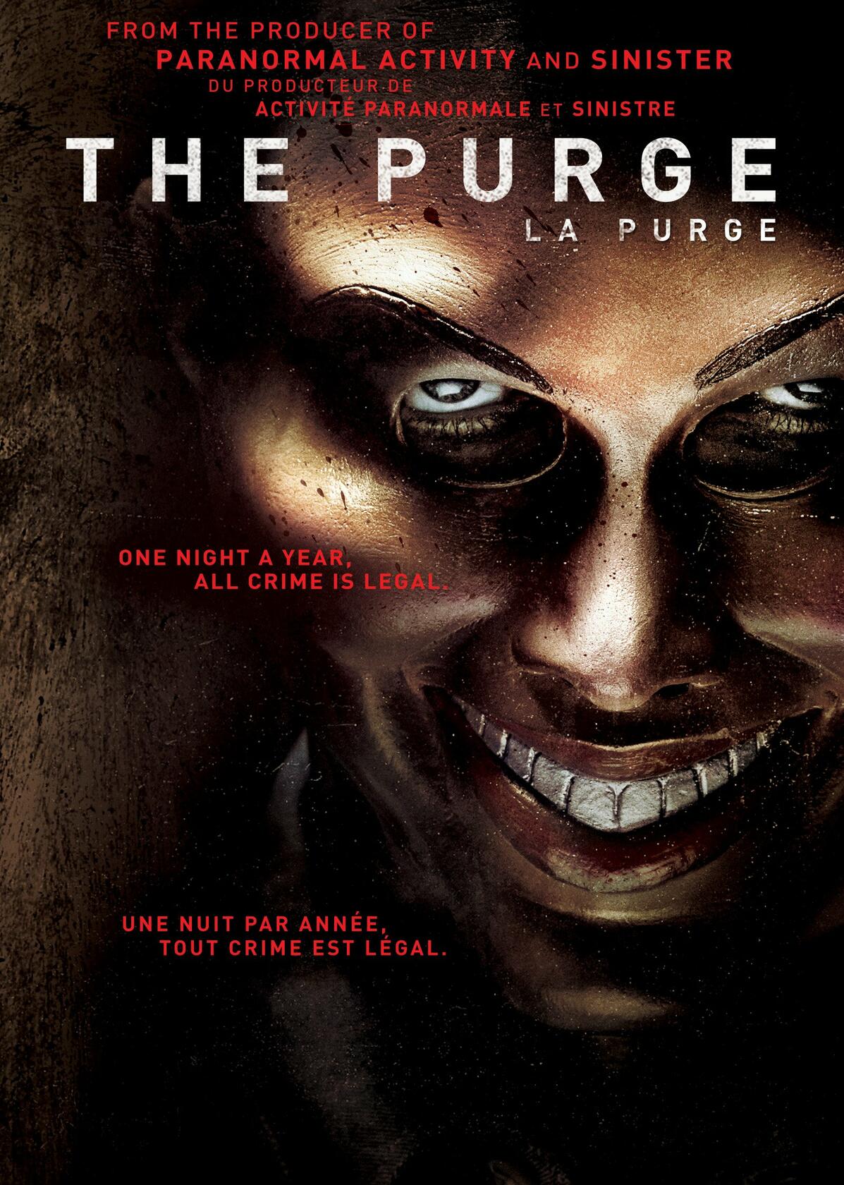 The Purge / La Purge (Bilingual) [DVD] - Good