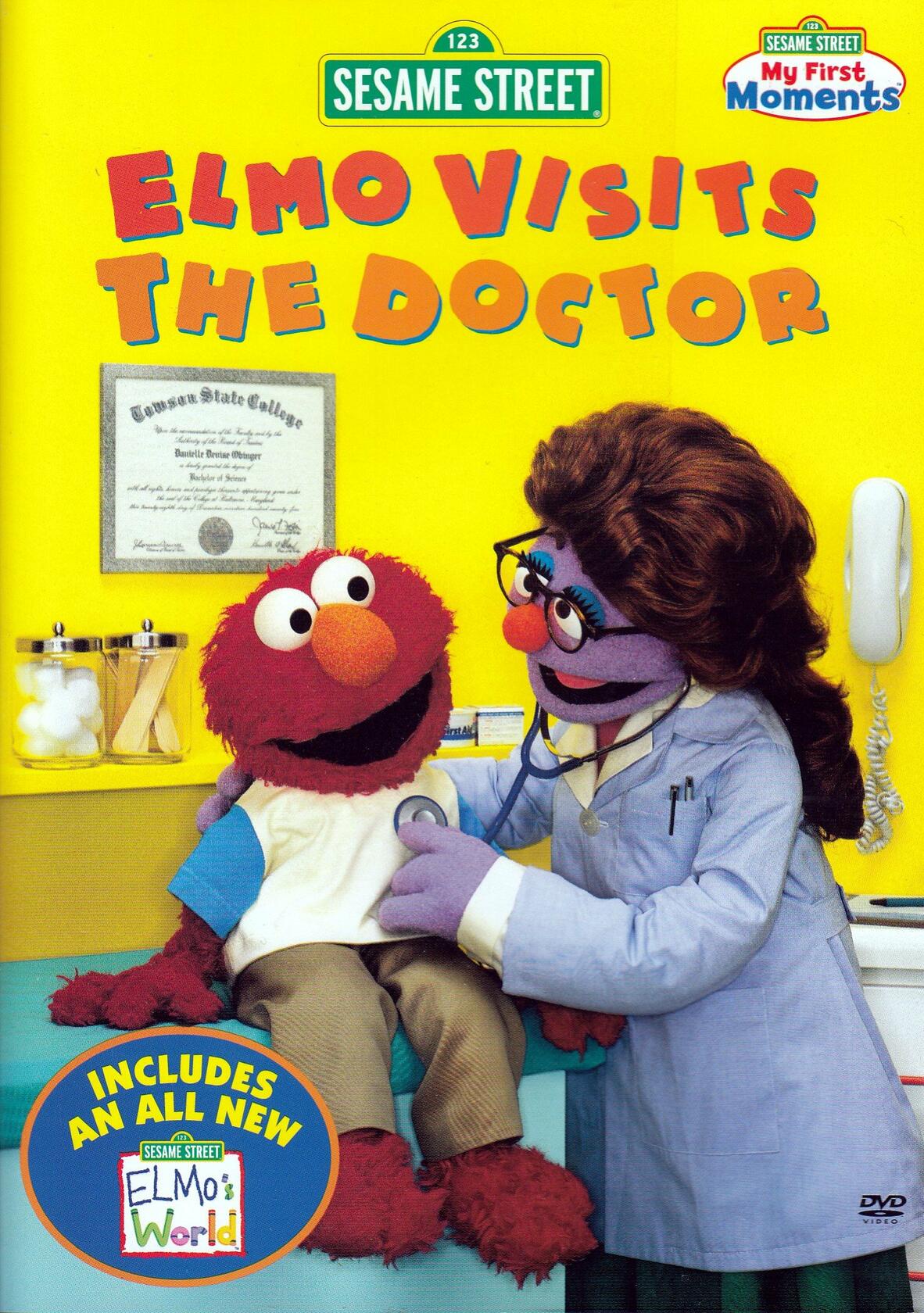 Sesame Street - Elmo Visits the Doctor [Unknown Binding] - Good