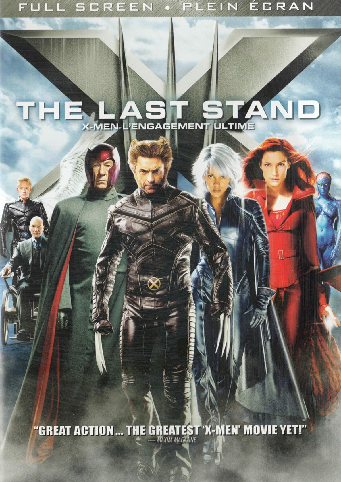 X-MEN X3: LAST STAND [DVD] - Good