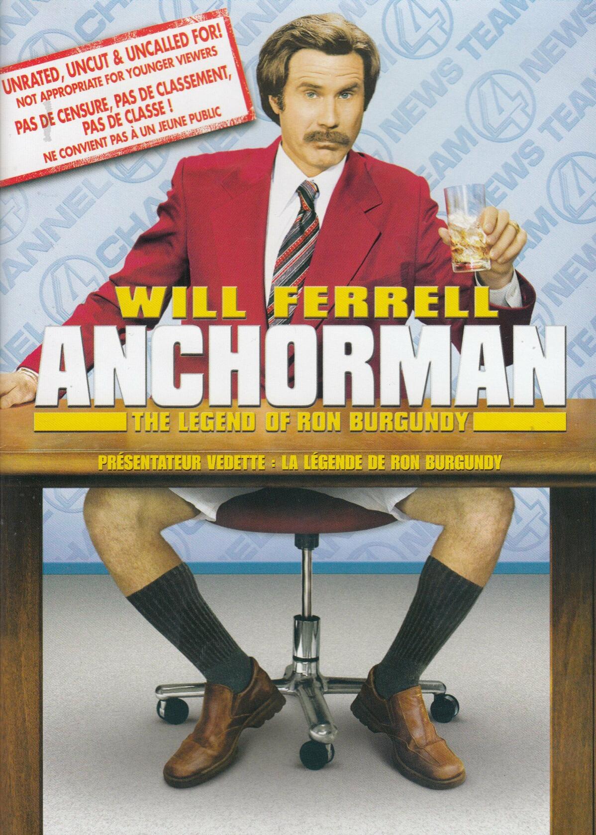 Anchorman: The Legend of Ron Burgundy (Unrated) / Présentateur Vedette: La Légende de Ron Burguny (Bilingual) - Very Good