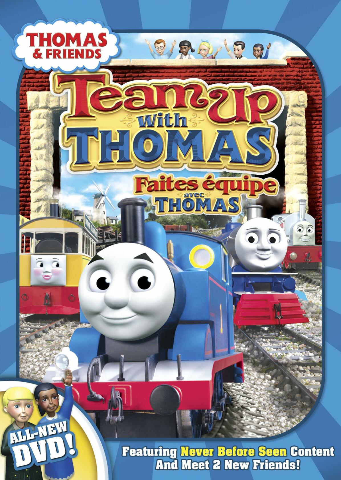 Thomas & Friends: Team Up with Thomas (Bilingual) [DVD] - Good
