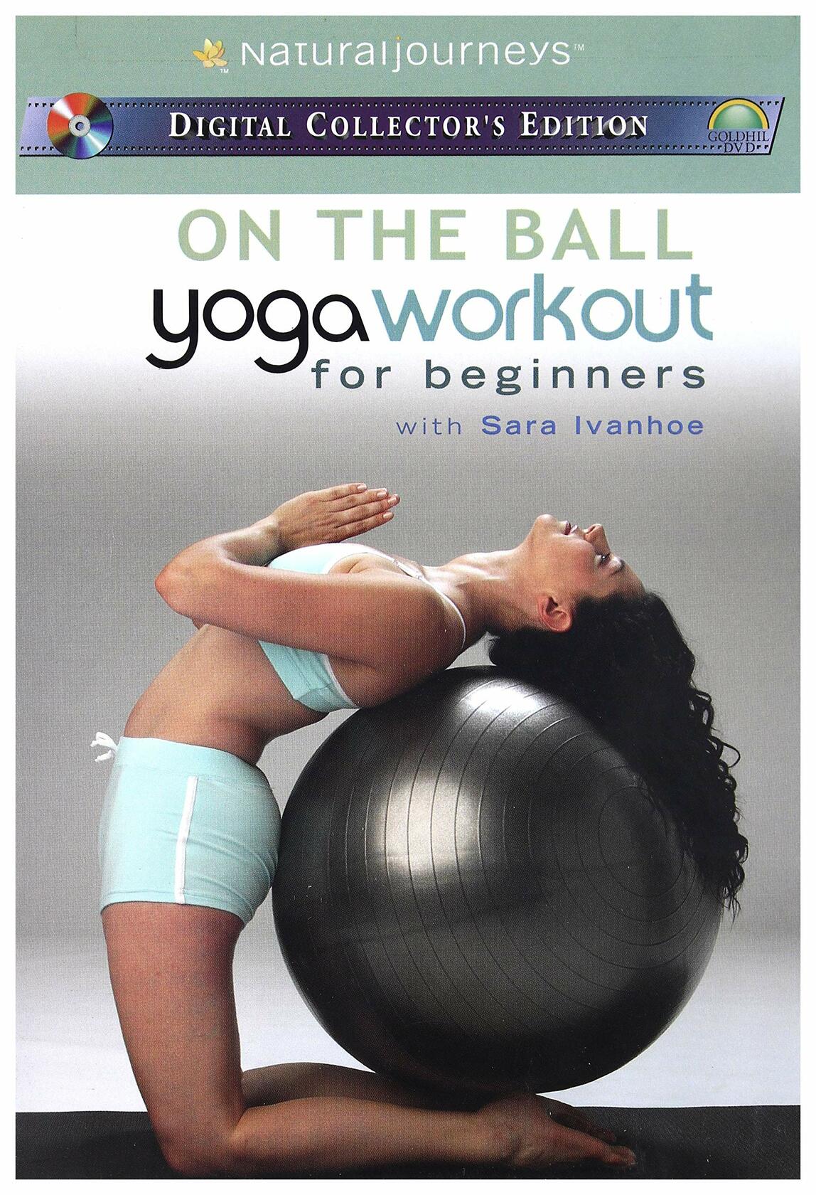 On the Ball With Sara Ivanhoe: Yoga Workout for Beginners [Import] [DVD] - Good