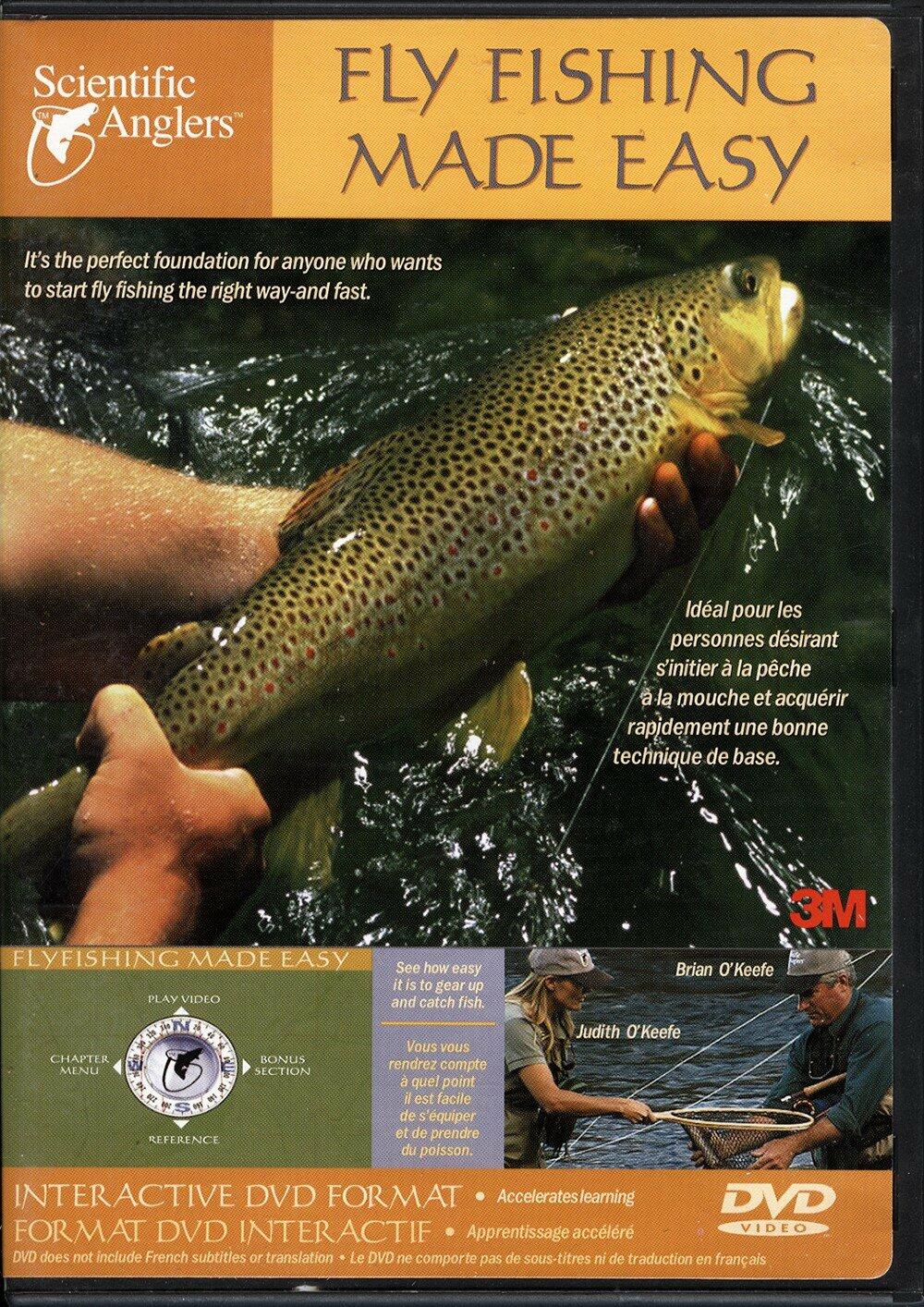 Scientific Anglers Fly Fishing Made Easy DVD Video Fly Fishing Training Video Guide [DVD]