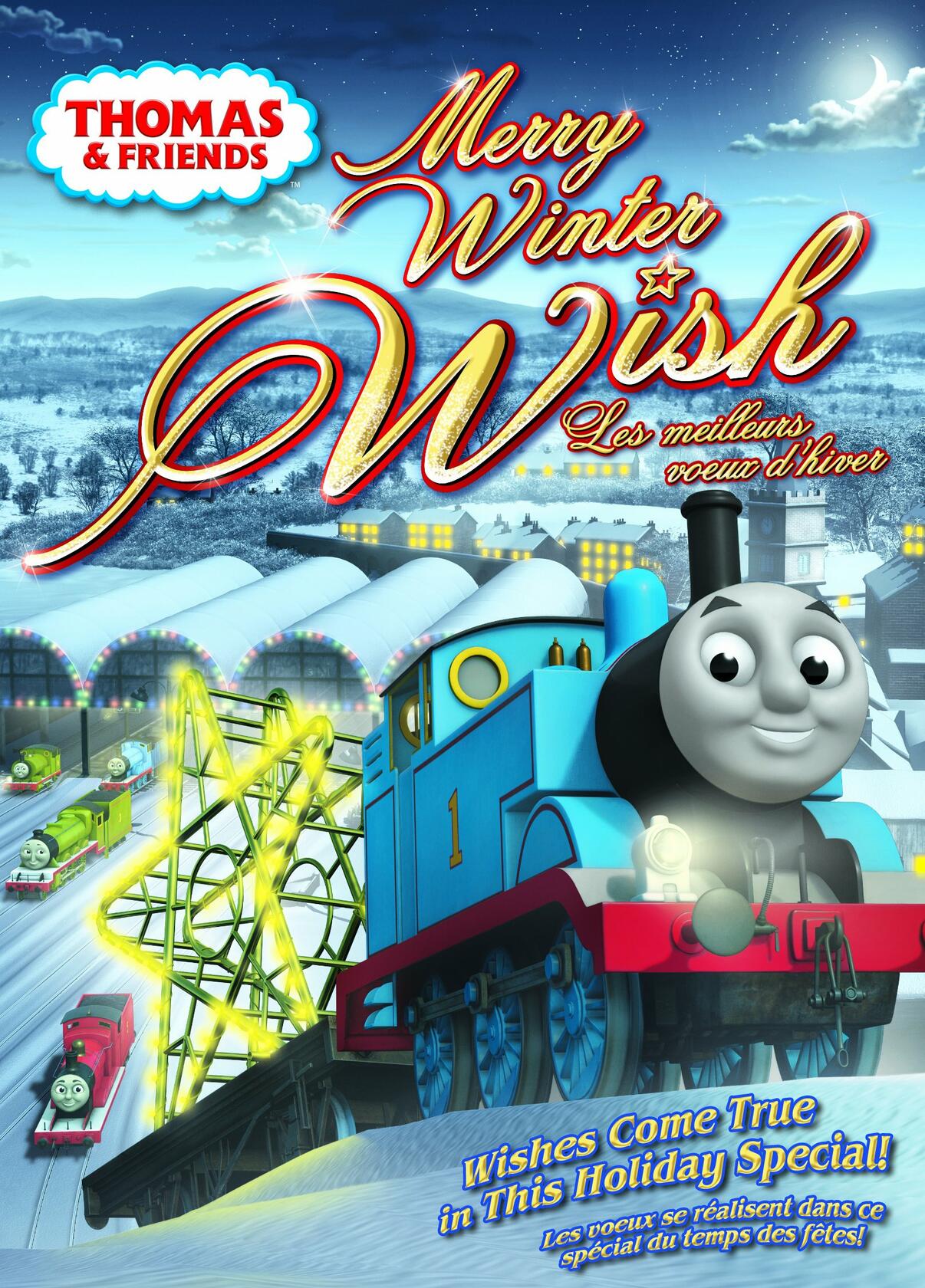 Thomas & Friends: Merry Winter Wish (Bilingual) [DVD] - Good