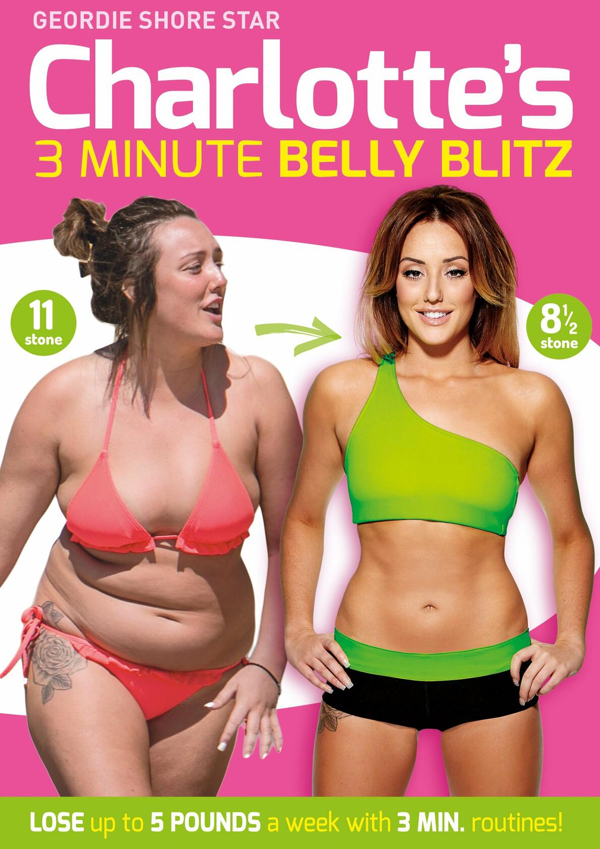 Charlotte Crosby's 3 Minute Belly Blitz [DVD] [2014] [DVD] - Good