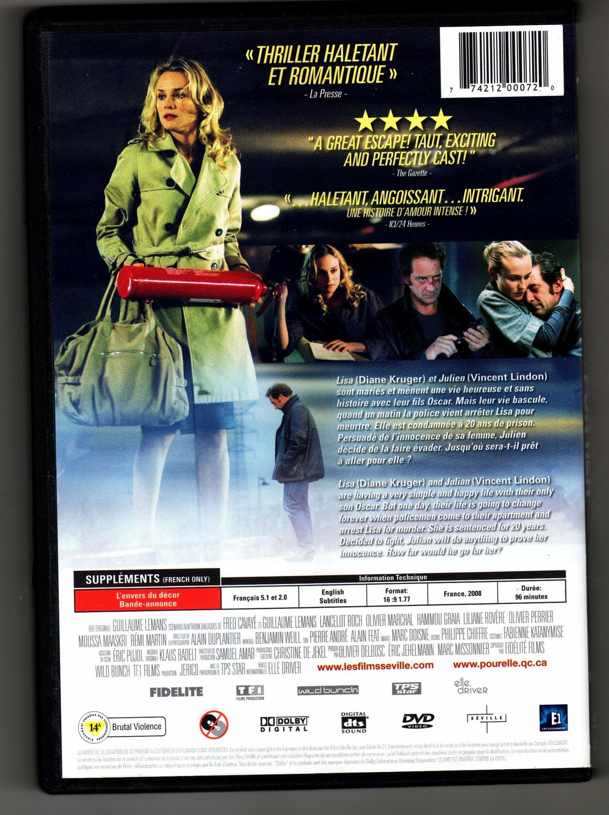 For Her / Pour Elle [DVD] - Good