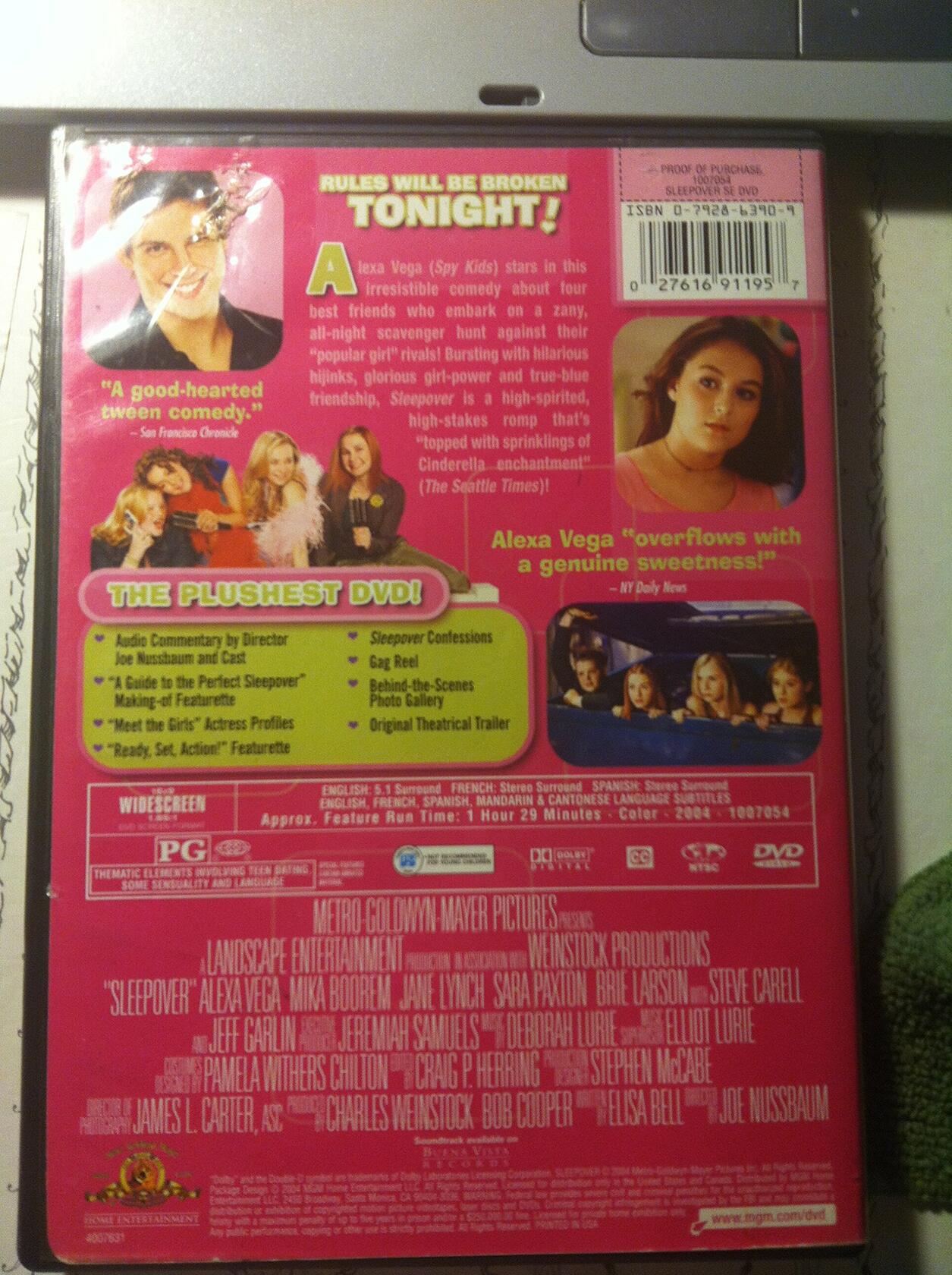 Sleepover (Bilingual) [Import] [DVD] - Good